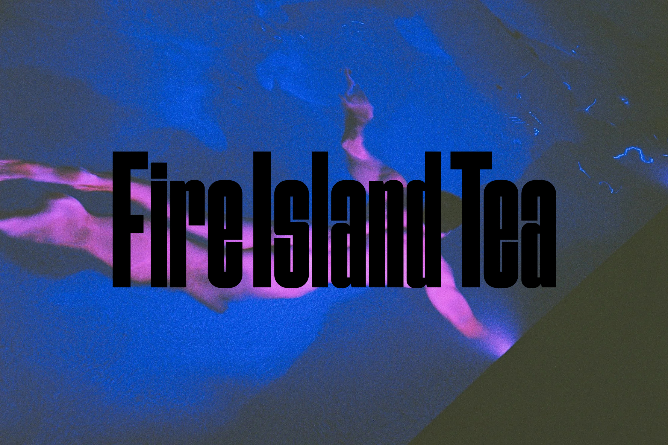 Logotype and packaging design by Stephen Moss for Fire Island Tea