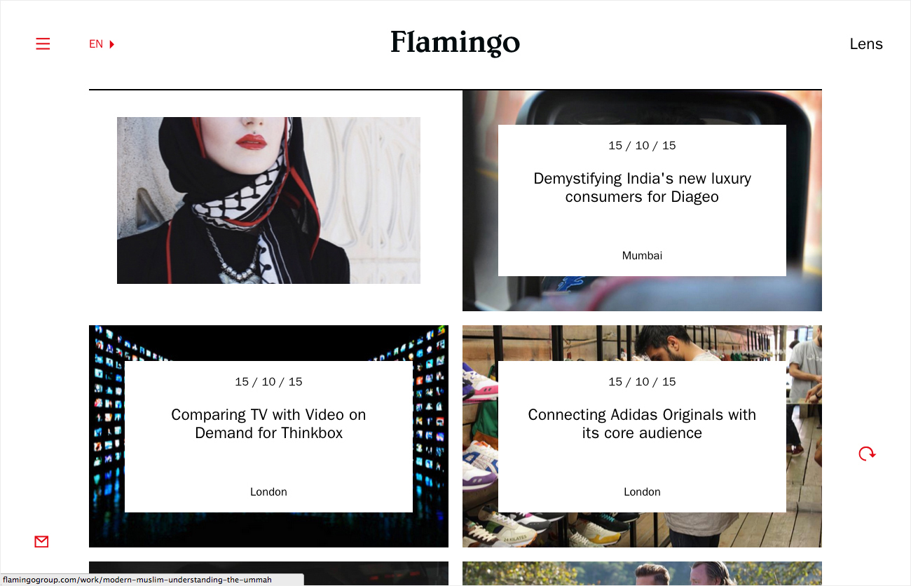 Brand Identity and website for Flamingo by Bibliotheque, United Kingdom