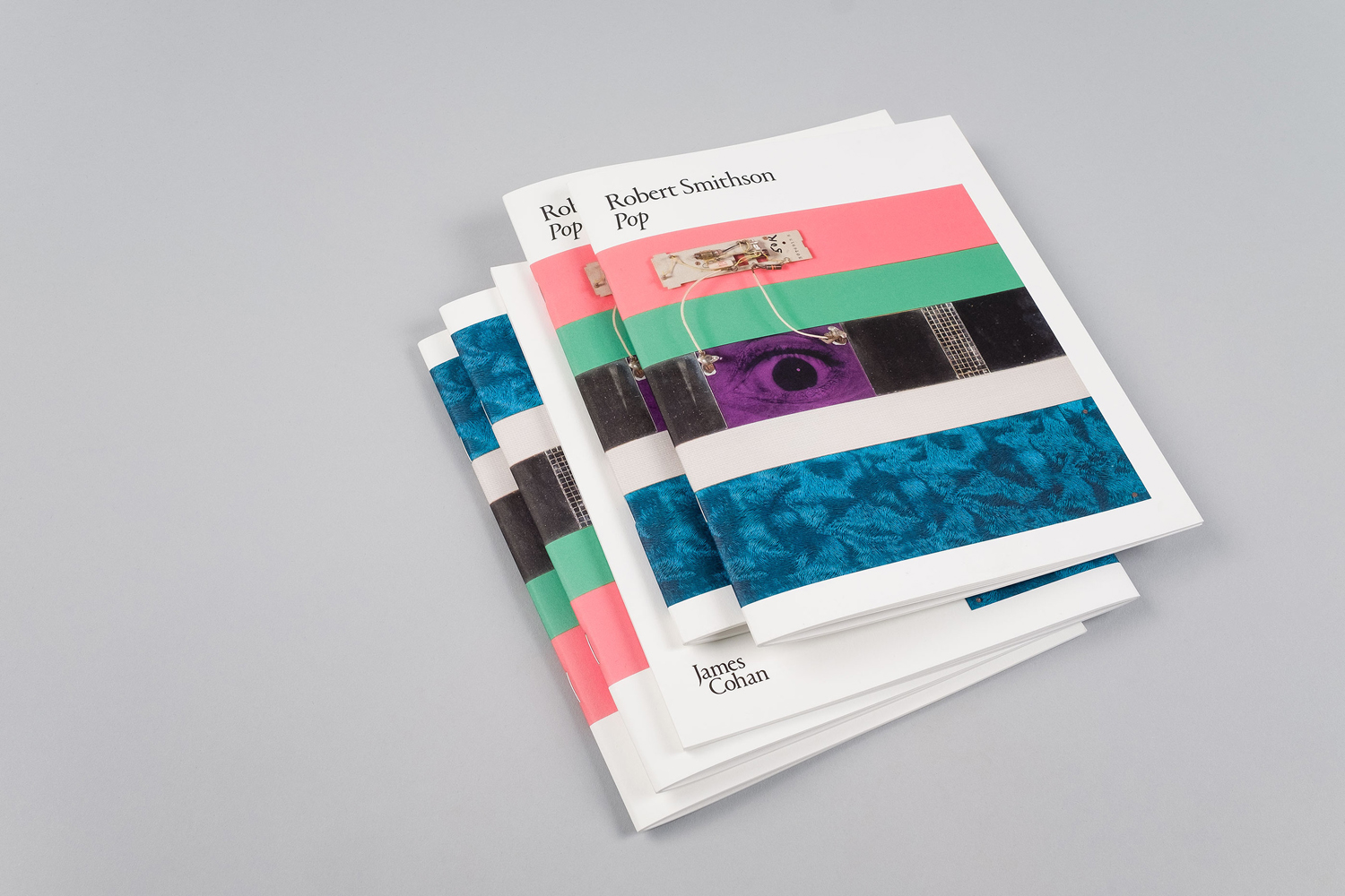 Brand identity and exhibition guide for New York contemporary art gallery James Cohan by graphic design studio Project Projects