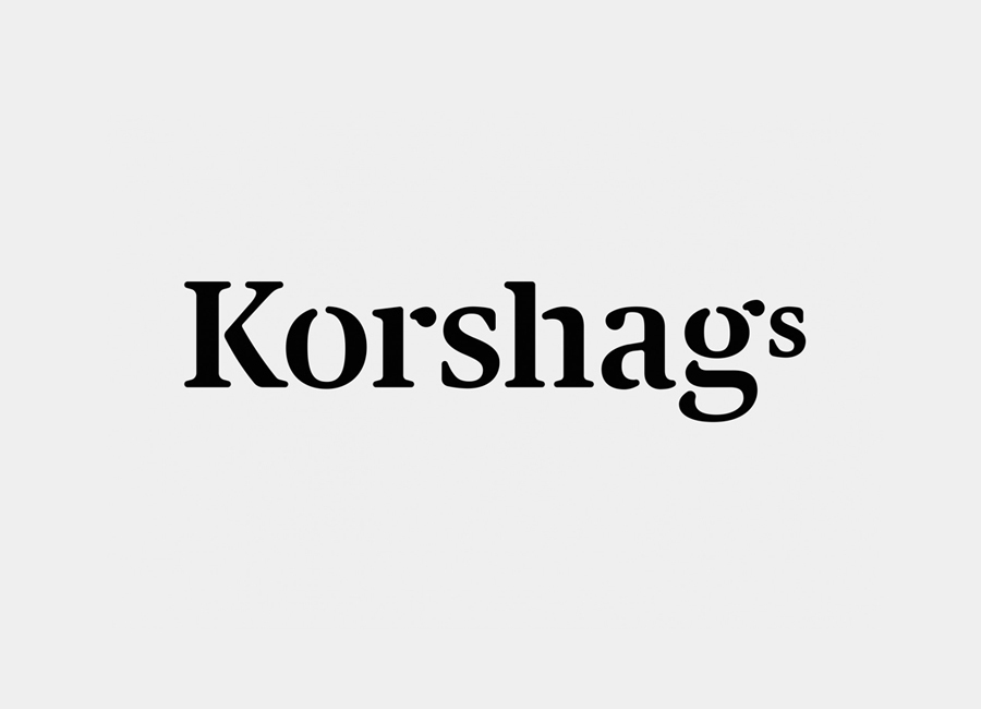 Logotype design for Swedish seafood producer Korshags by Kurppa Hosk