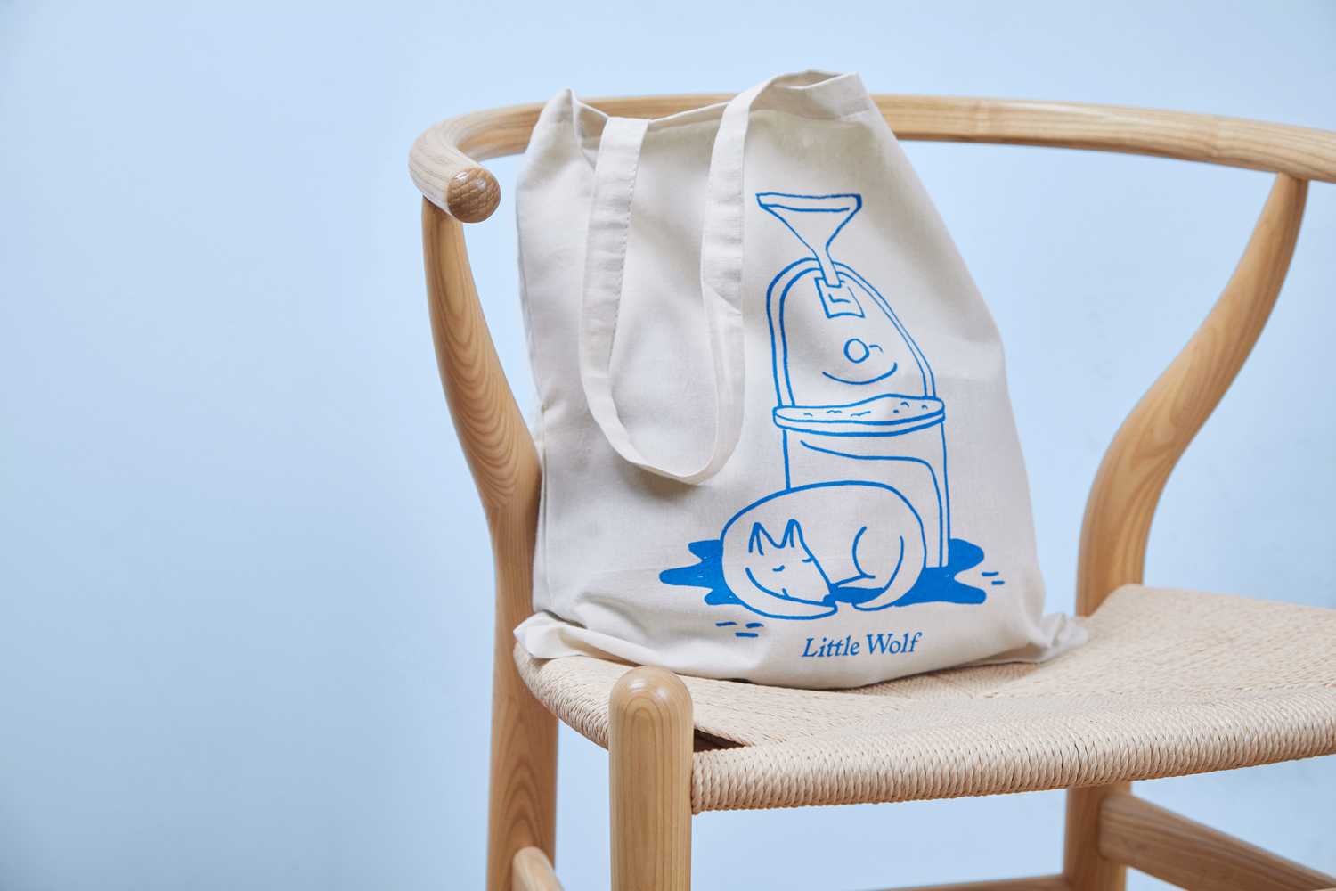 Tote Bag Design – Little Wolf by Perky Bros, United States