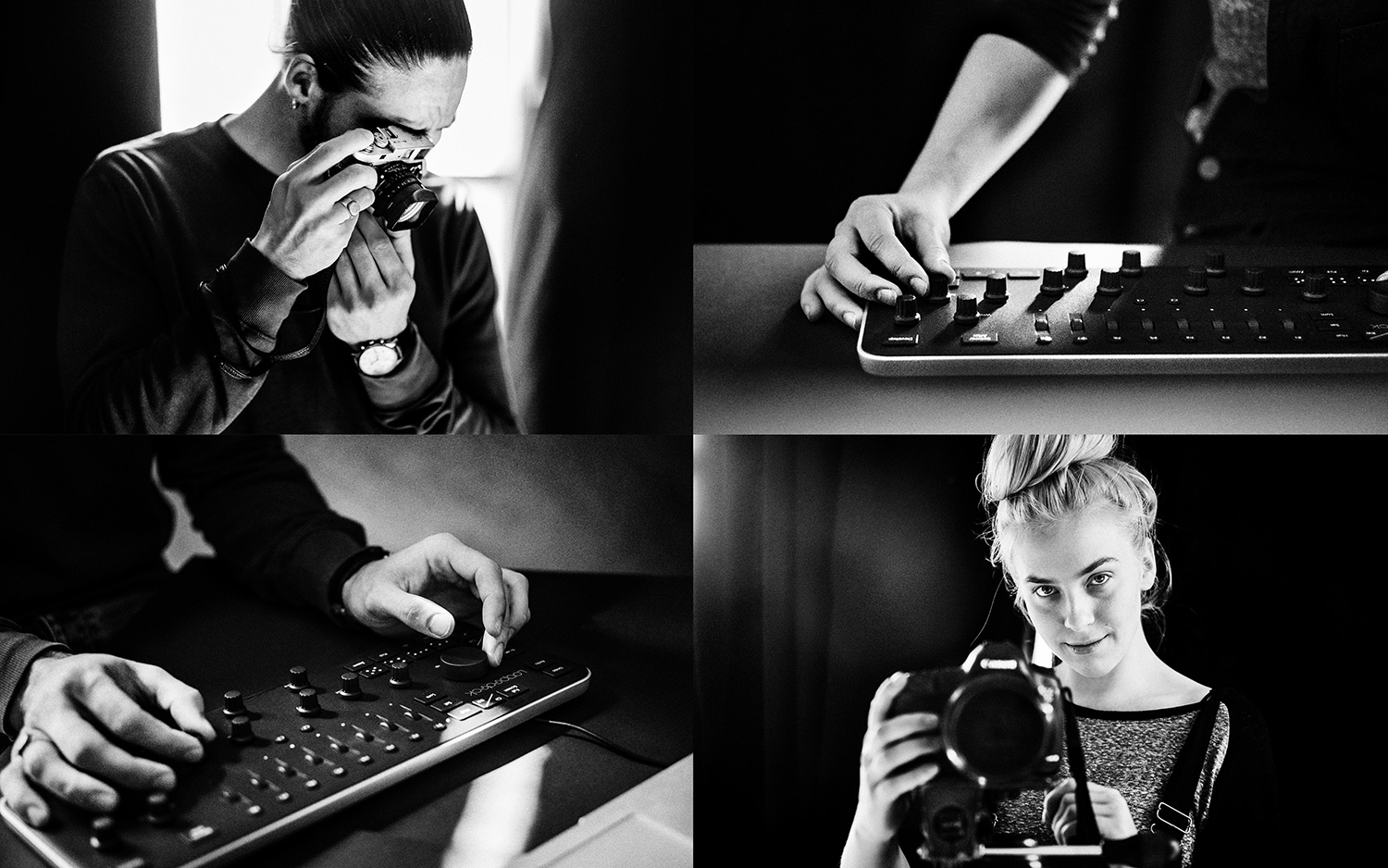 Photography by Kaapo Kamu for photo editing editing console and start-up Loupedeck