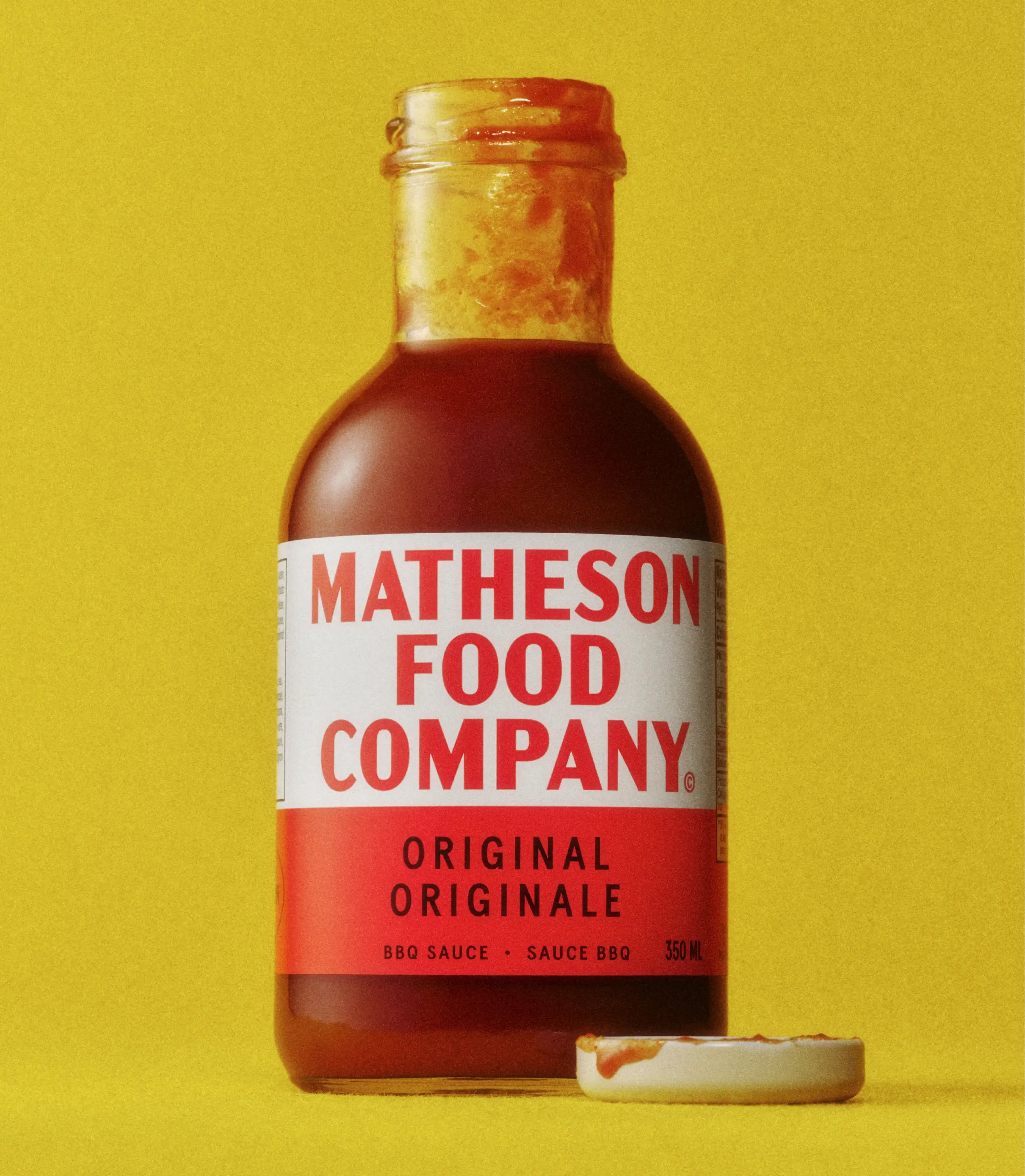 Logotype, social assets, website, art direction, tone of voice and digital design for Matheson Food Company designed by Wedge