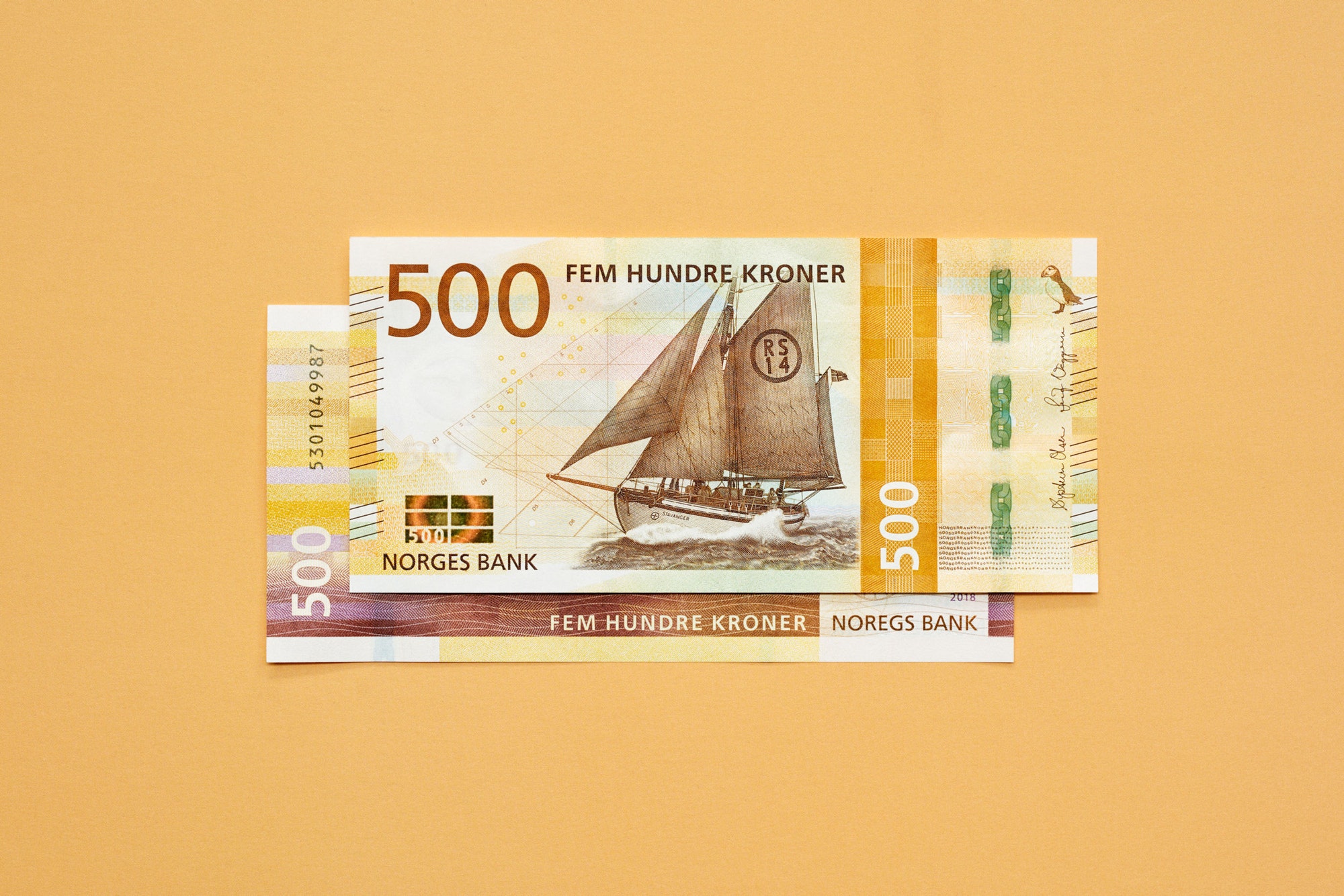 New banknotes for Norges Bank designed by The Metric System