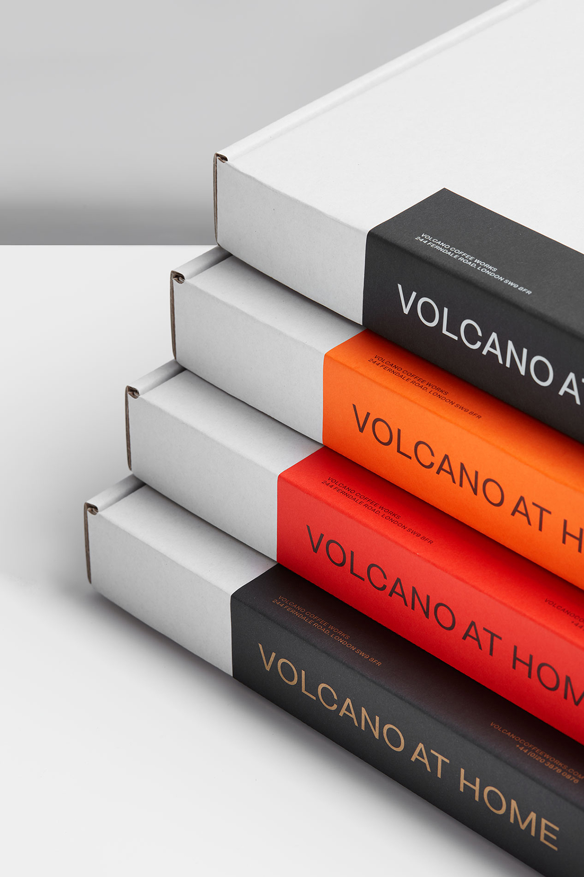 Coffee packaging design by Commission for small-batch, Nespresso-compatible, fair trade coffee pods Volcano At Home