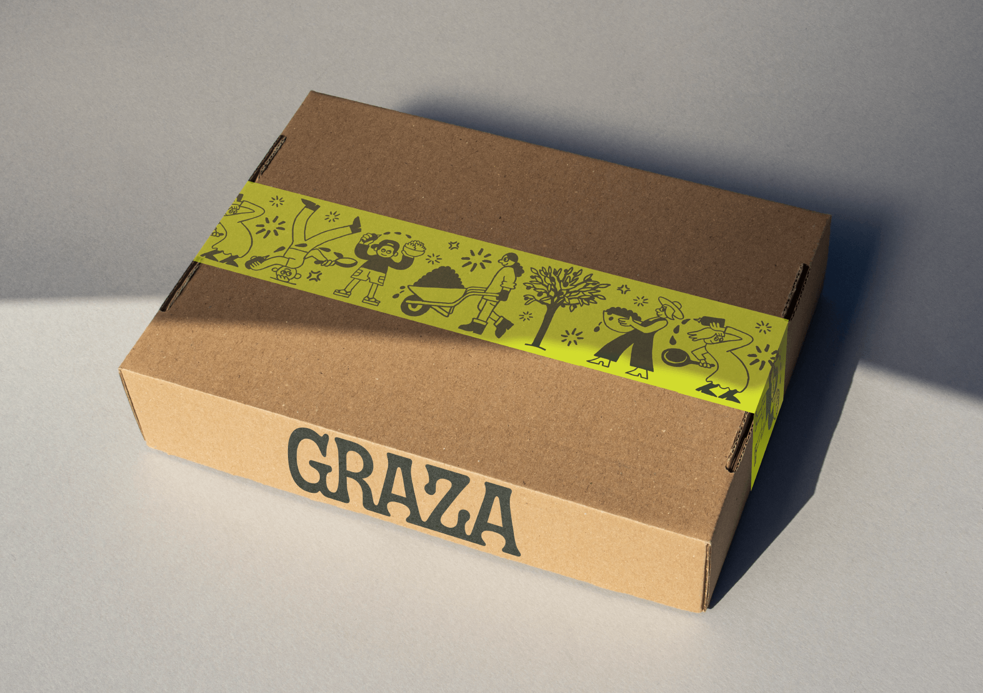 Packaging design by Gander for squeezable single origin olive oil Graza