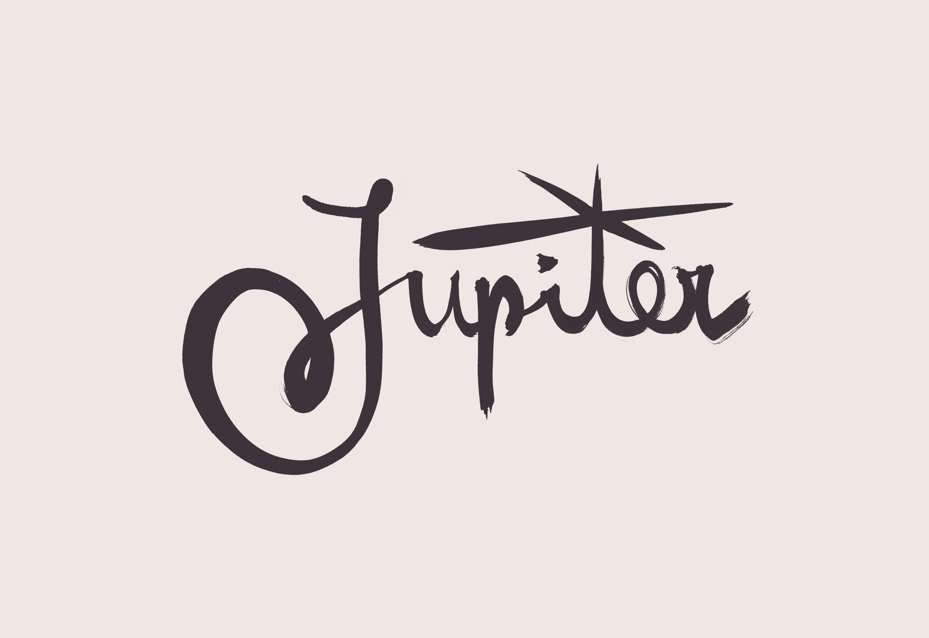 New logotype, brand identity, packaging and signage for New York restaurant Jupiter designed by Triboro