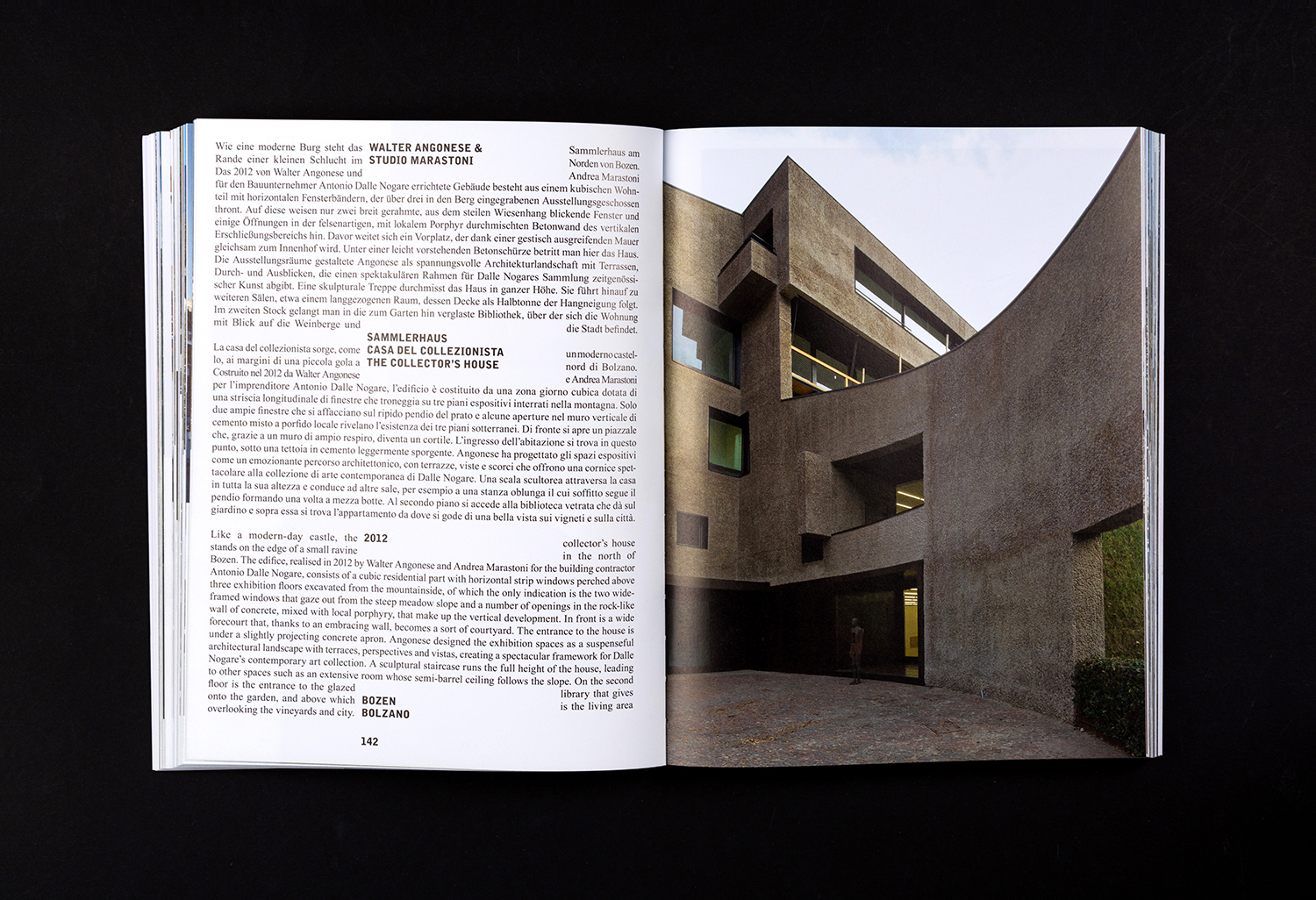 Book design and layout by Studio Mut for New Architecture in South Tyrol