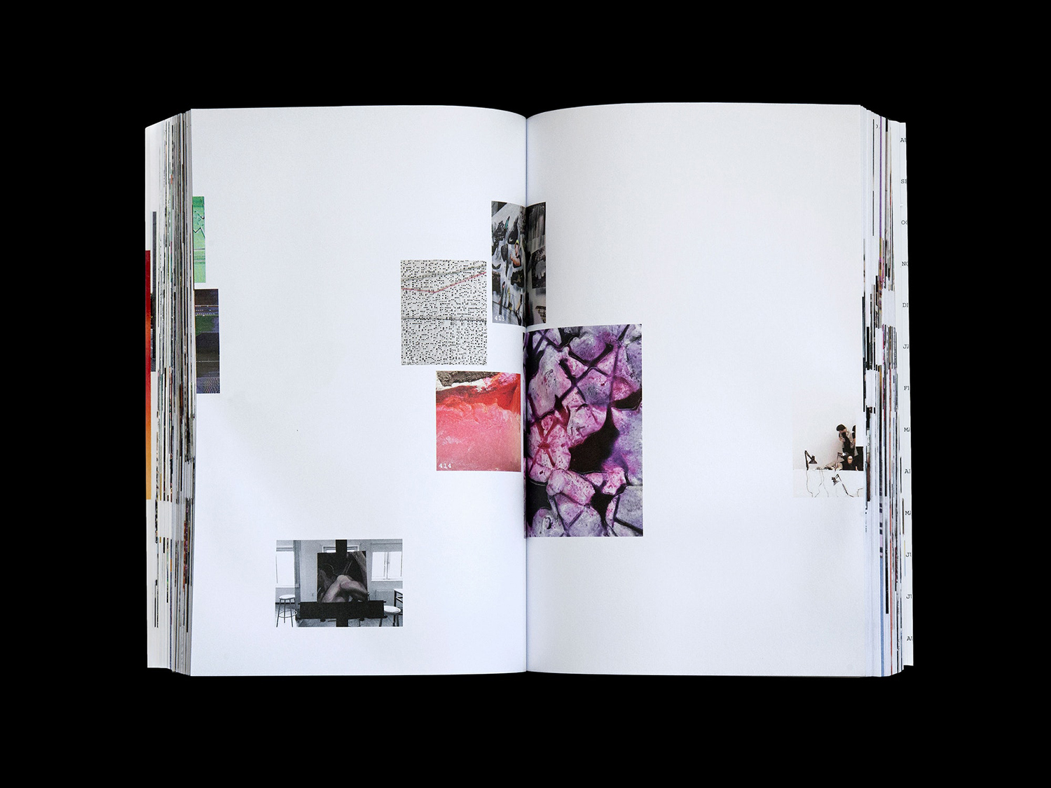 Platform 10: Live Feed a book designed by Pentagram partner Natasha Jen for the Harvard University Graduate School of Design