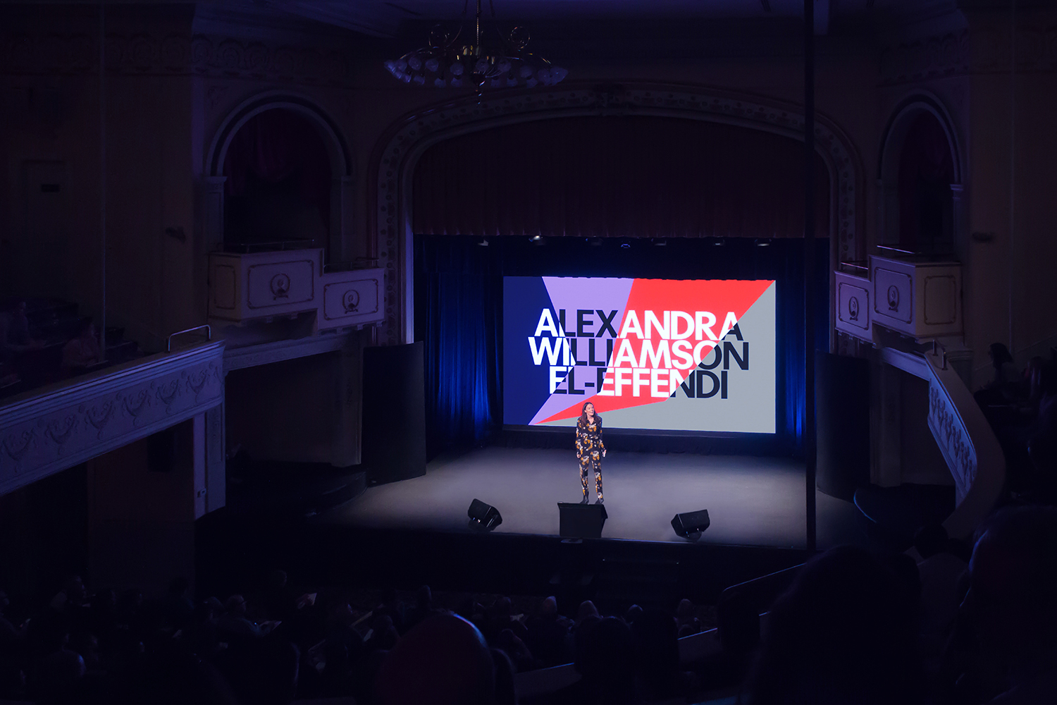 Graphic identity and motion graphics by Collins for PopTech Conference