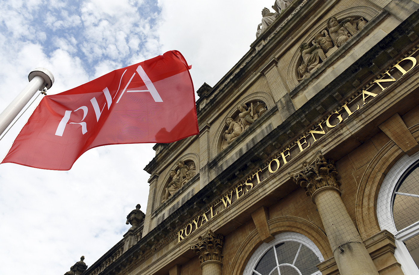 Wordmark and flag for Royal West of England Academy by Spy, United Kingdom