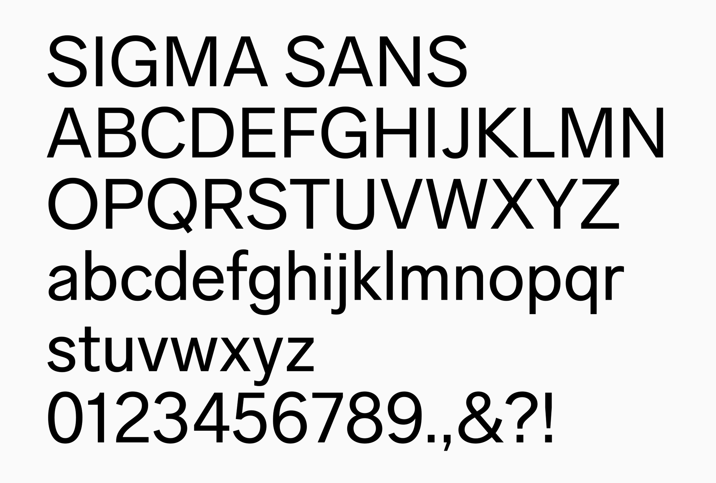 Logotype, custom typeface, packaging, art direction and website design by Stockholm Design Lab for Japanese camera manufacturer Sigma