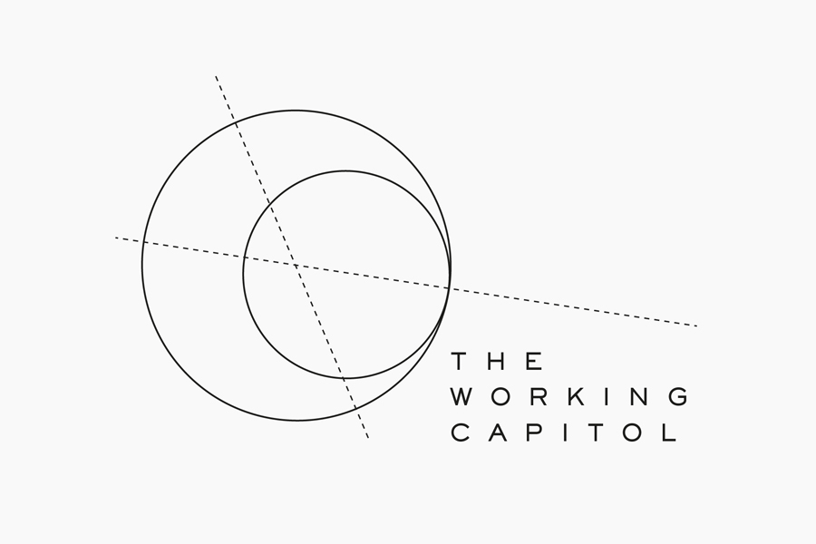 Logo for Singapore co-working space The Working Capitol by Graphic Design Studio Foreign Policy