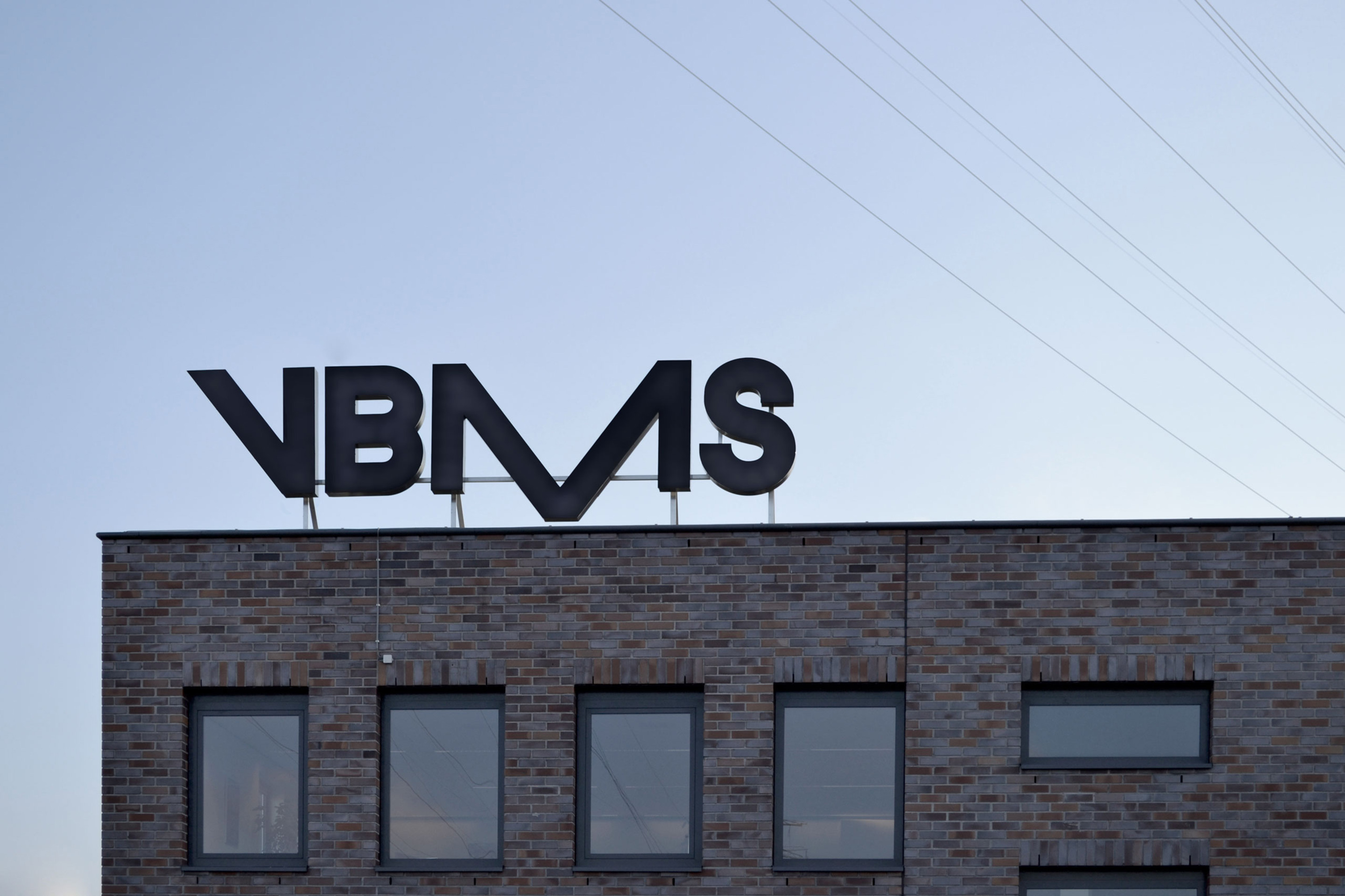 Logotype and signage by Studio Dumbar for VBMS
