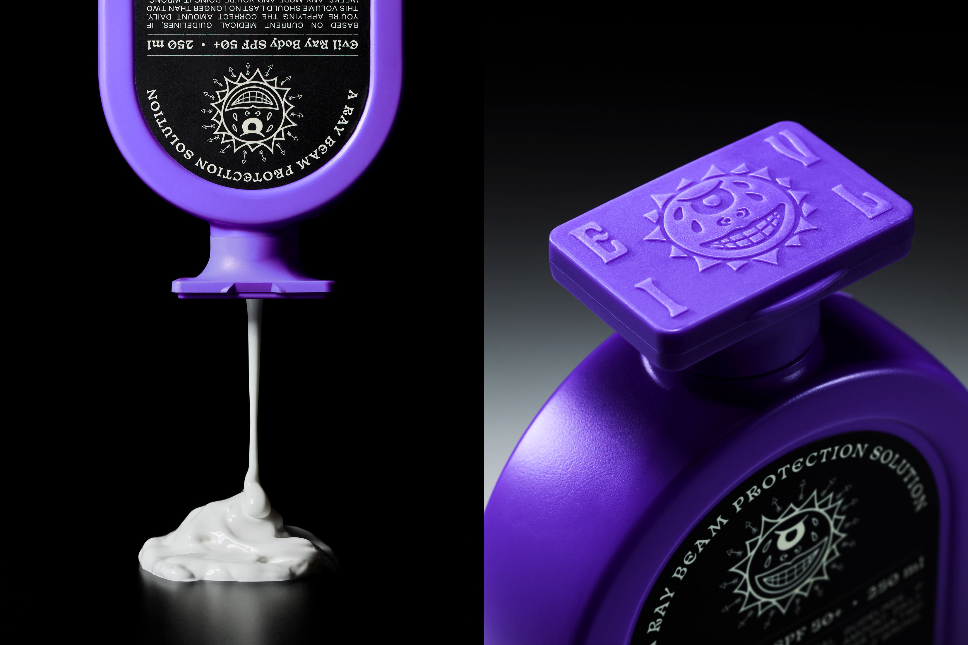 Evil Ray Seachange branding identity design illustration wordmark logo bpo review packaging design