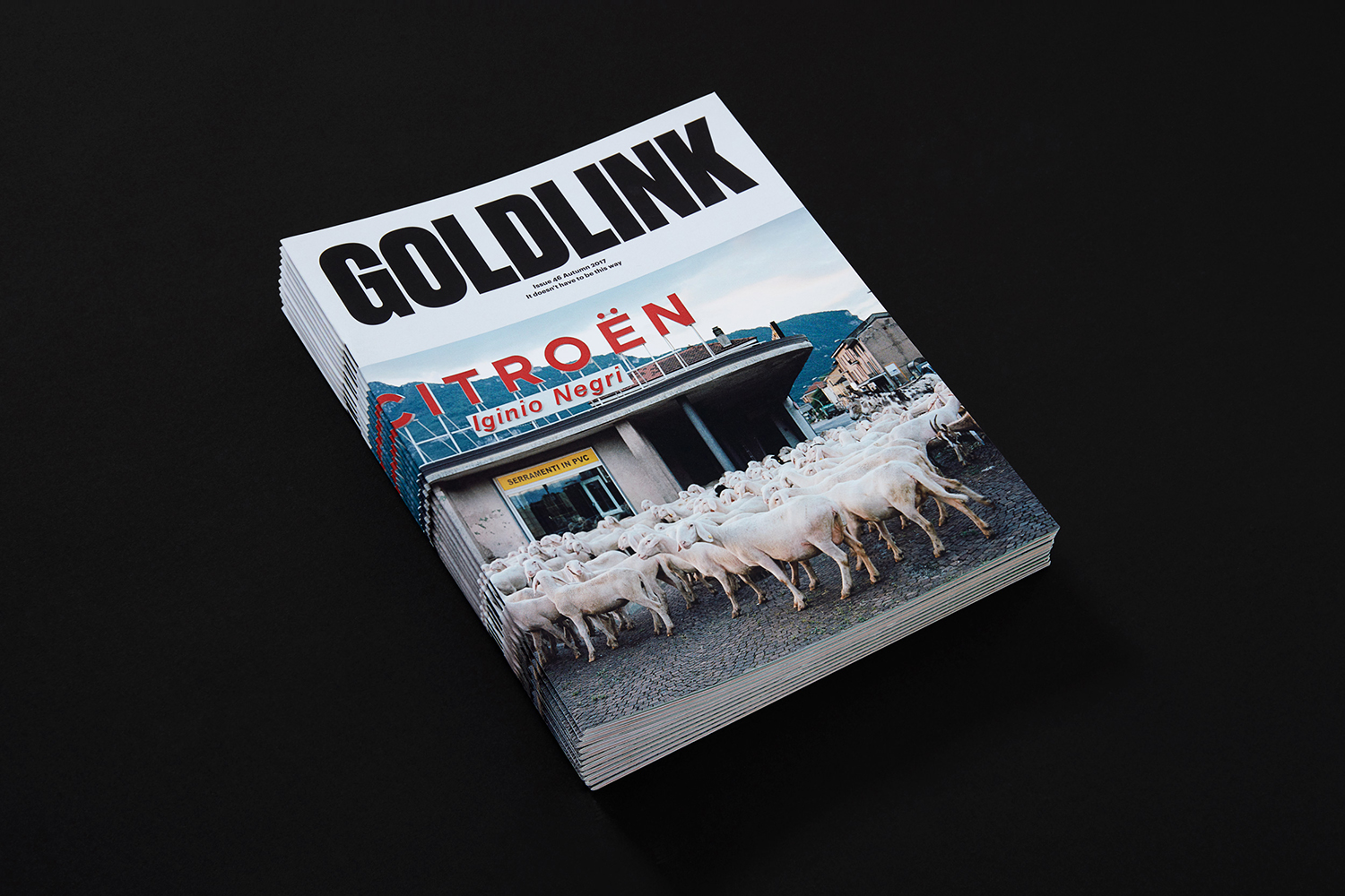 New design by Spy for Goldsmiths' alumni magazine Goldlink