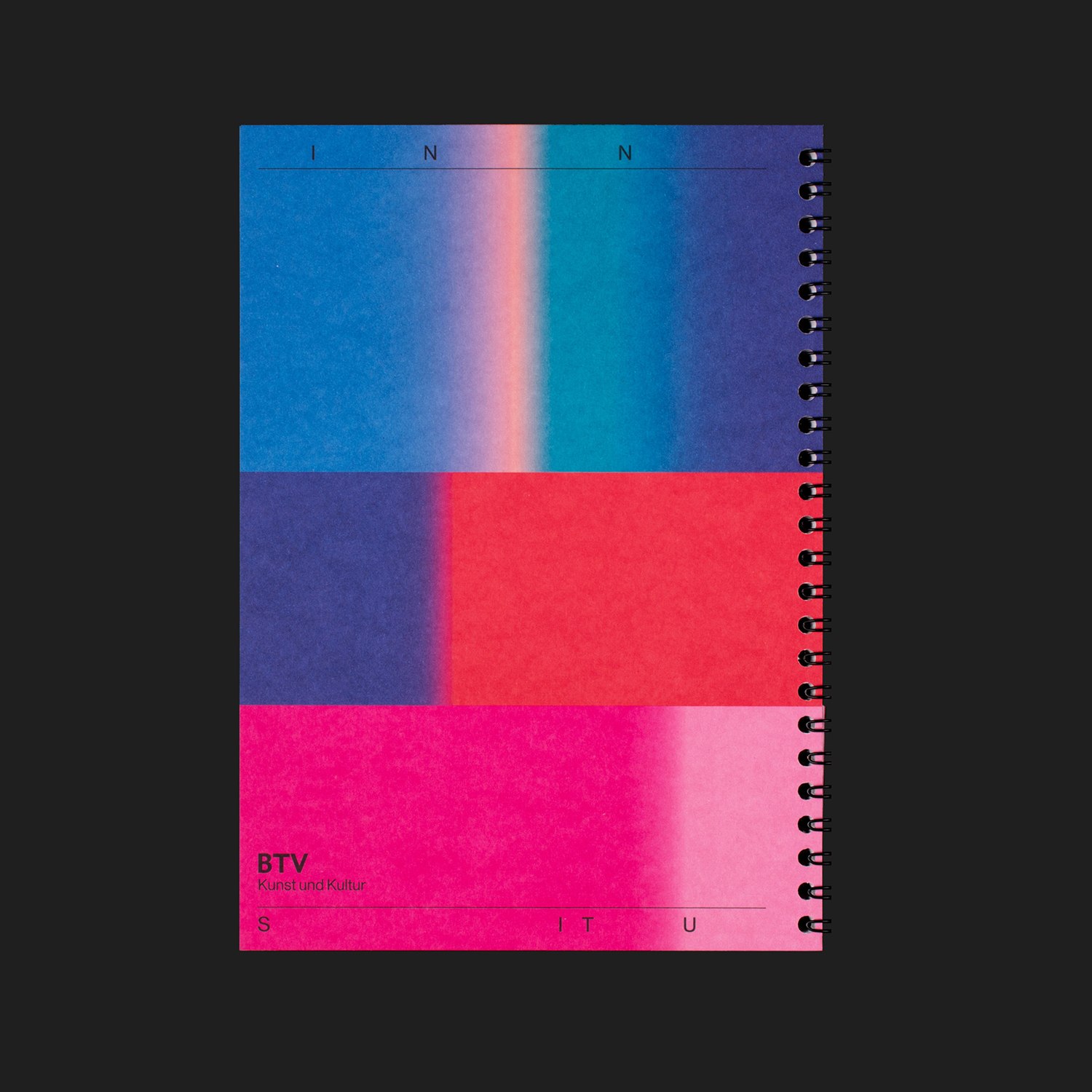 Visual identity, programme and catalogue by Studio Mut for Austrian cultural event Inn Situ