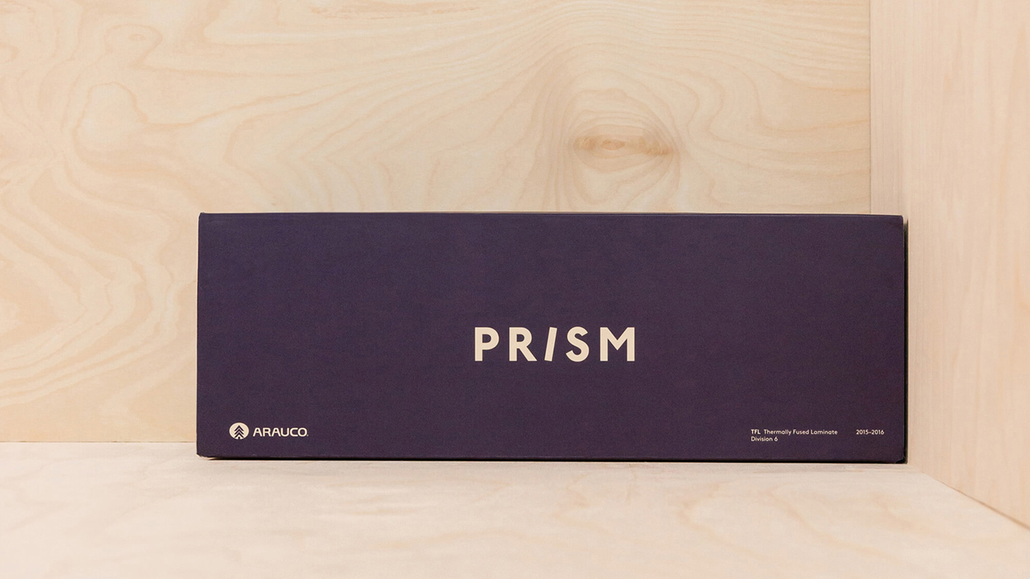 Brand identity and packaging for American laminate brand Prism by Atlanta based graphic design studio Matchstic