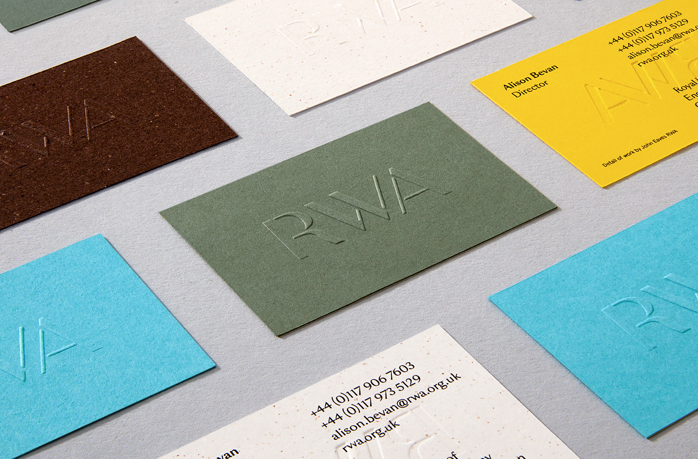 British Branding Design – Royal West of England Academy by Spy, London