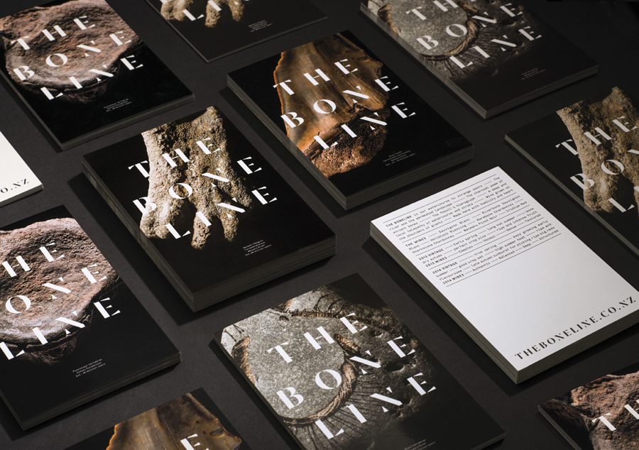 Print for The Bone Line by graphic design studio Inhouse