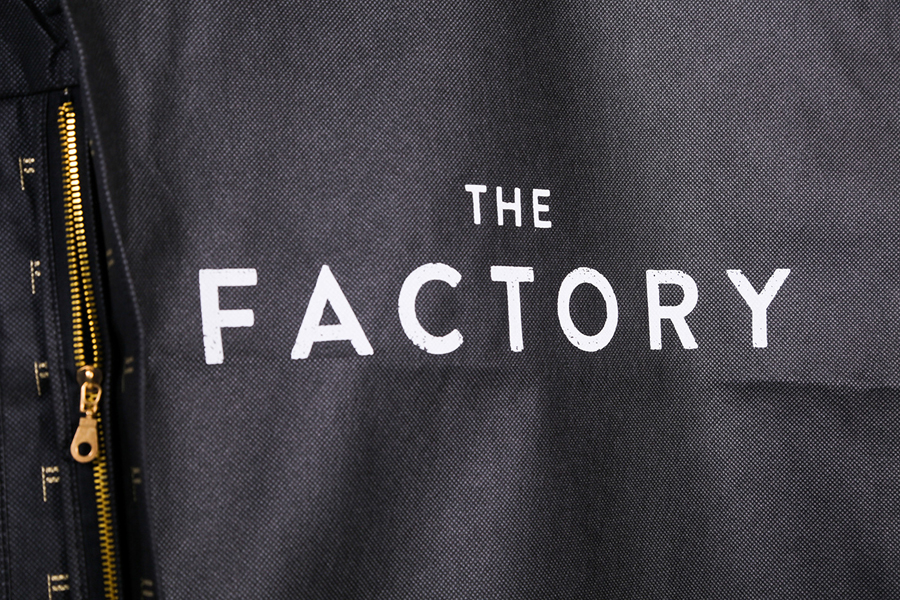 Branding for Oklahoma City fashion store The Factory graphic design studio Ghost