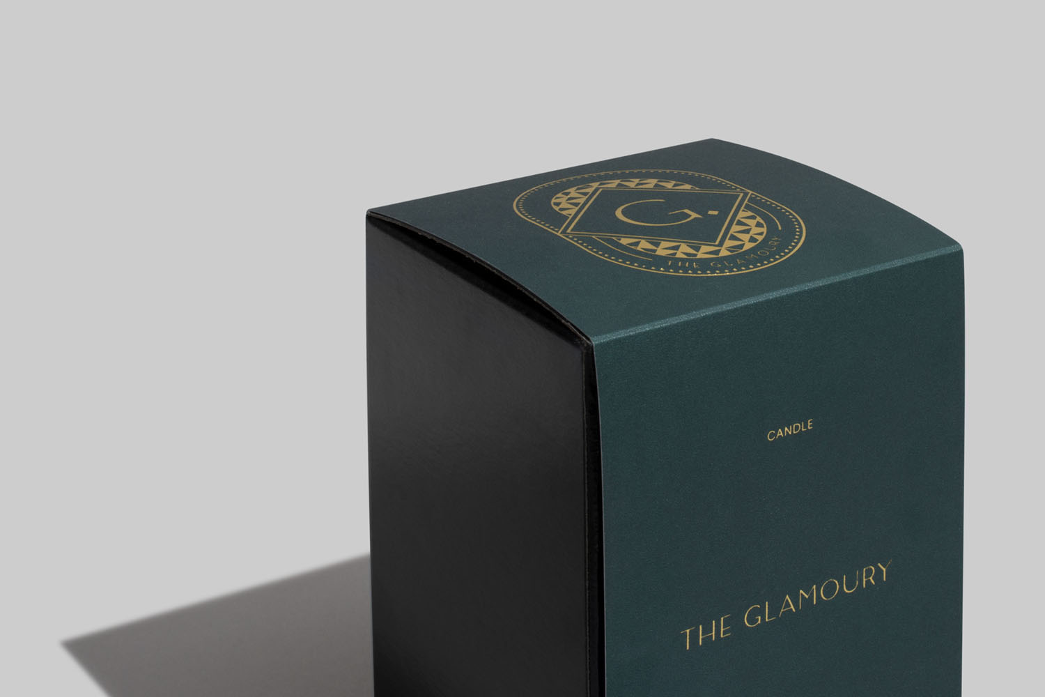 Brand identity and packaging by Canadian graphic design studio Glasfurd & Walker for Vancouver-based luxury make-up and styling salon The Glamoury.