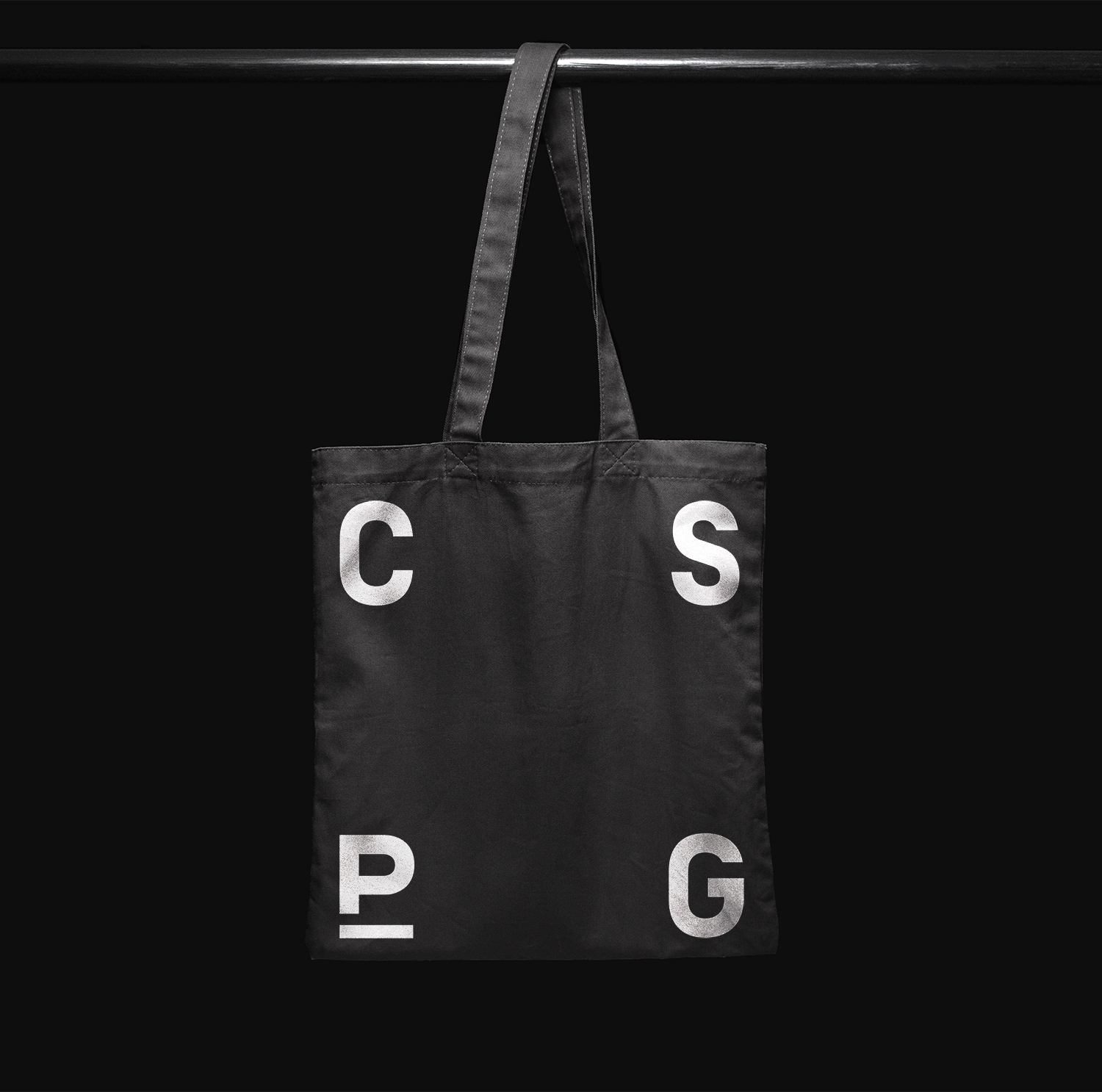 Logo and tote bag designed by Canadian studio Blok for The Center for the Study of Political Graphics