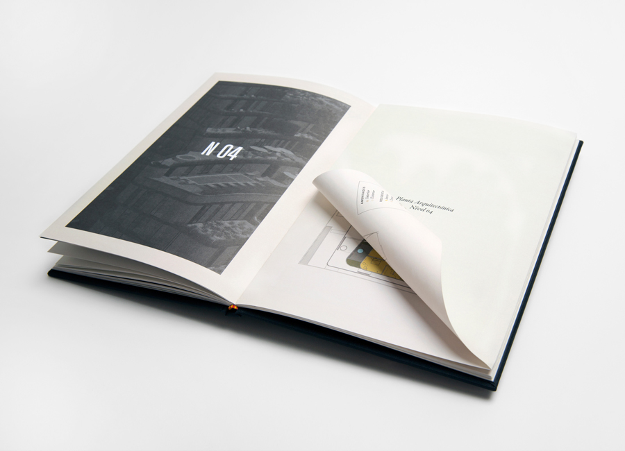 Hard cover brochure design by Face for Mexican luxury property development Highpark