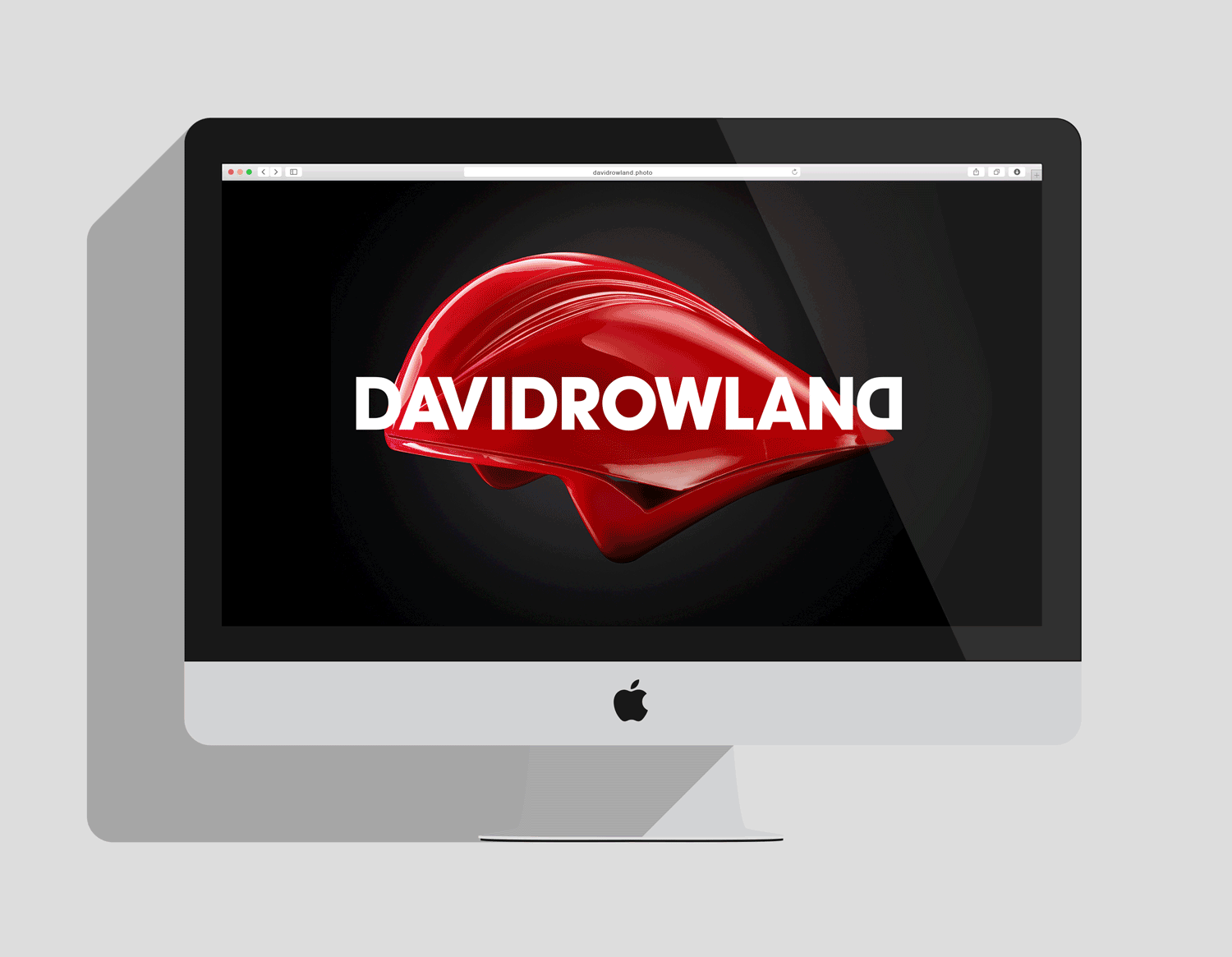 Brand identity and website by London-based graphic design studio ico Design for photographer David Rowland