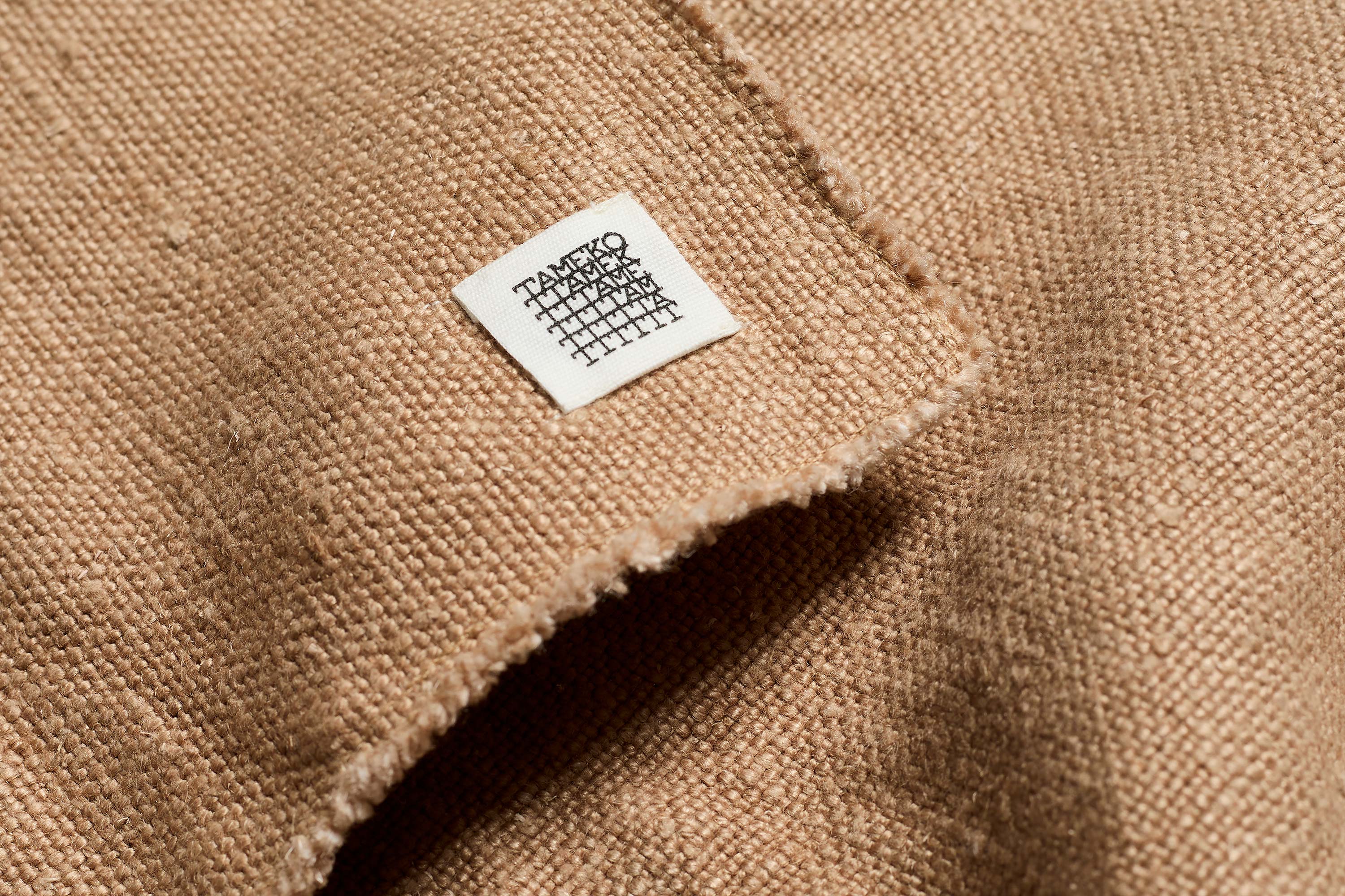 Logotype, patterns, packaging, tone of voice and website by London-based DutchScot for Danish textiles company Tameko