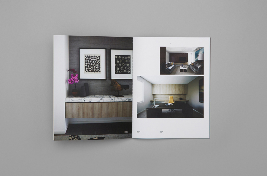 Brochure created by Studio Brave for Australian interior designer Christopher Elliott