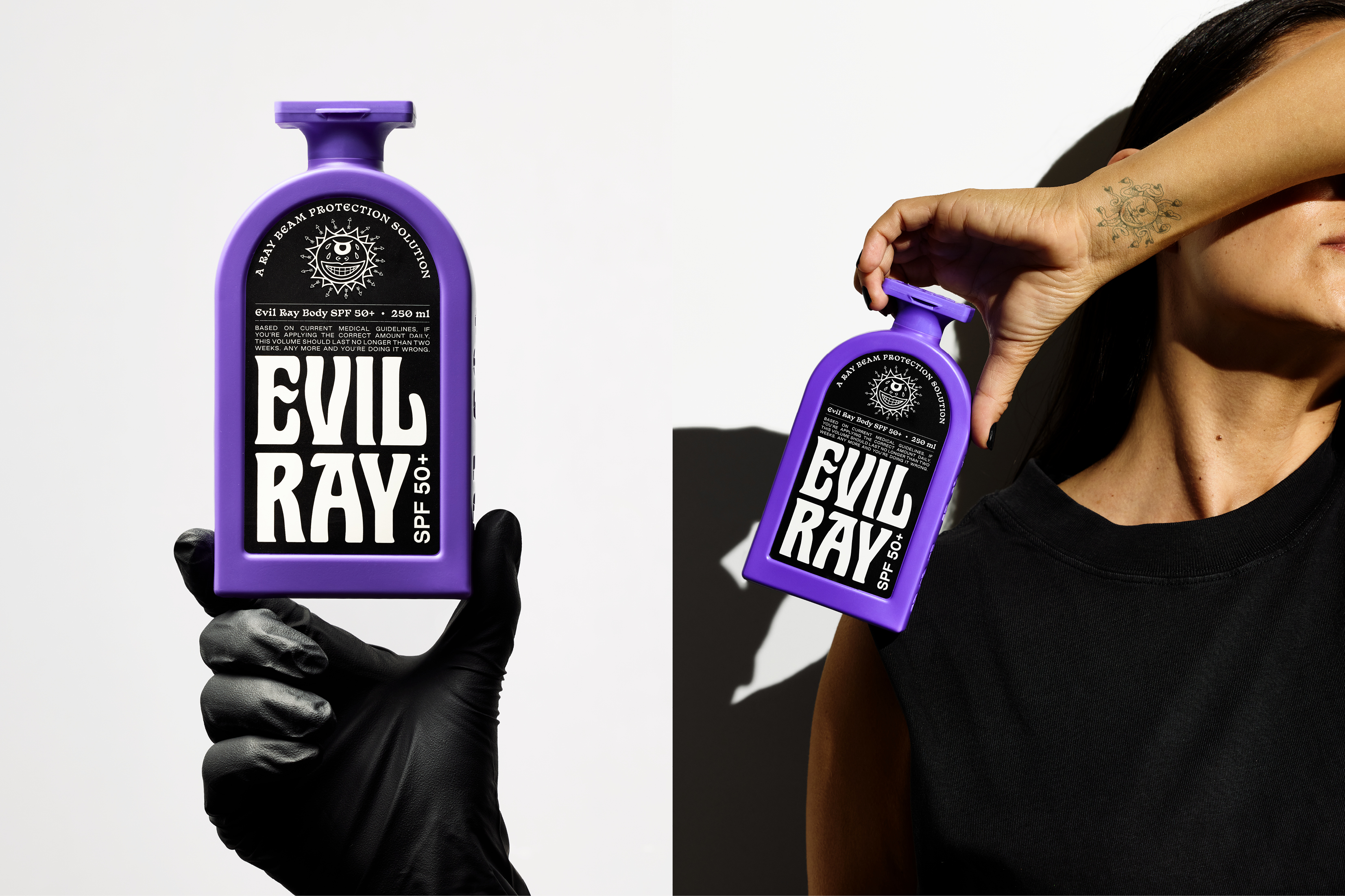 Evil Ray Seachange branding identity design illustration wordmark logo bpo review packaging design