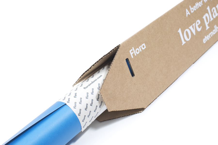 Packaging and visual identity by P.A.R for Flora