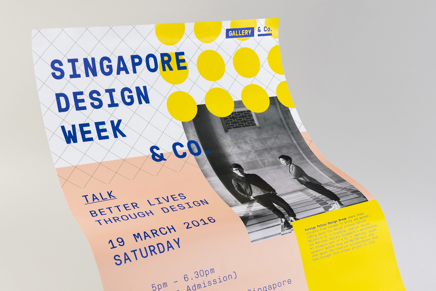 Poster Design Inspiration – Gallery & Co. by Foreign Policy, Singapore