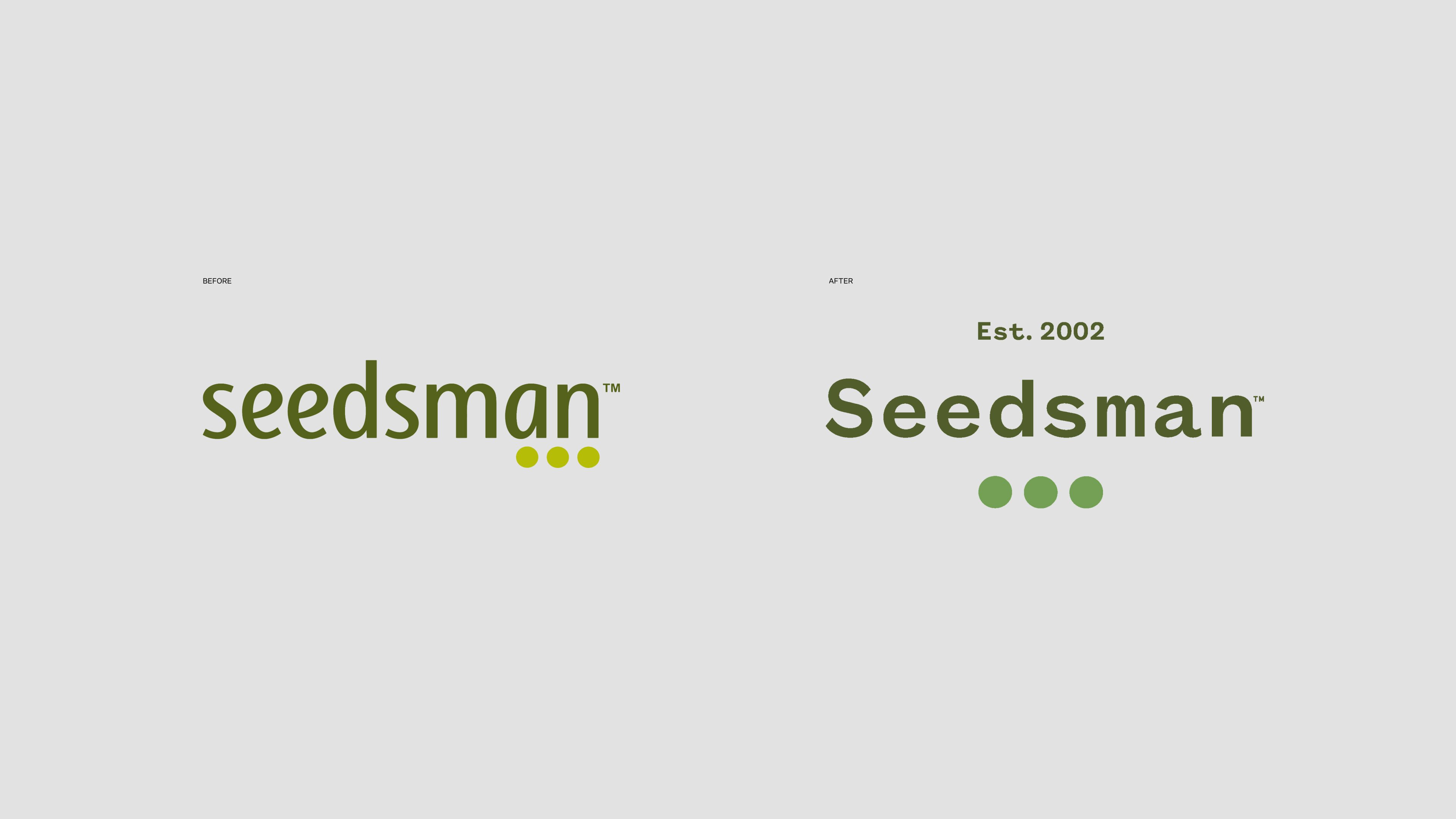 Logo, huisstijl en verpakking voor het cannabiszaadbankmerk Seedsman door Here Design.  Beoordeeld door Emily Gosling voor BP&O.
