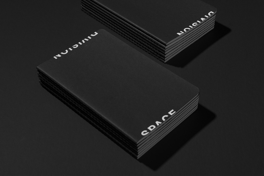 Moleskin notebooks designed by In House for award-winning Auckland based architectural practice Space Division