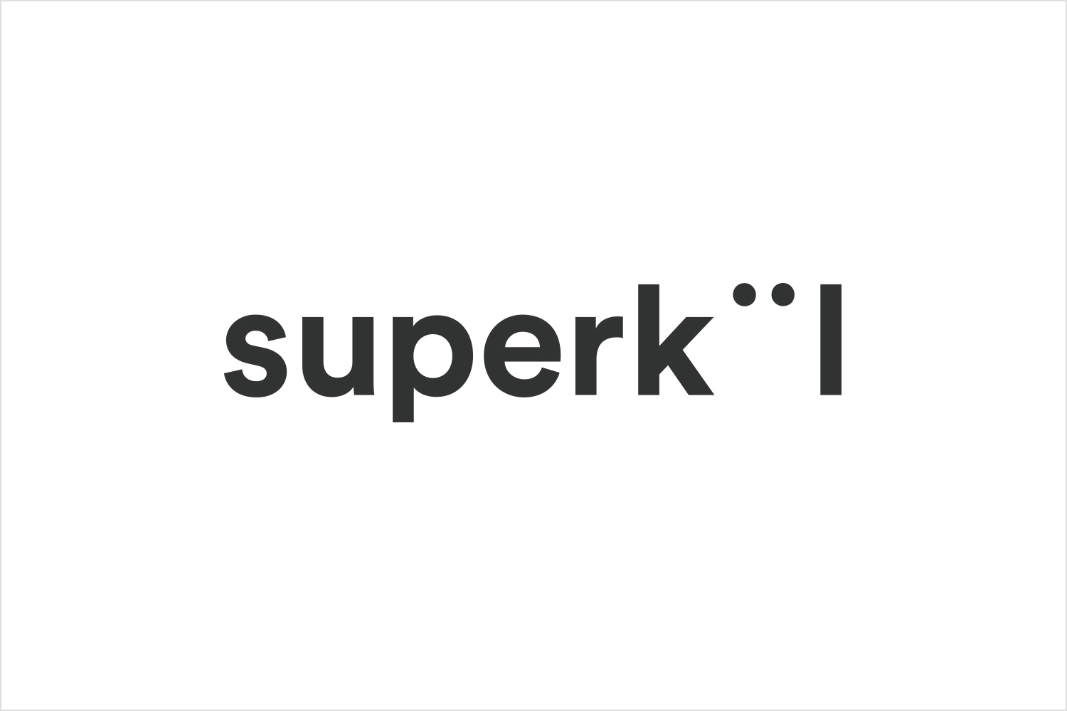 Creative Logotype Gallery & Inspiration: Superkül by Blok, Canada