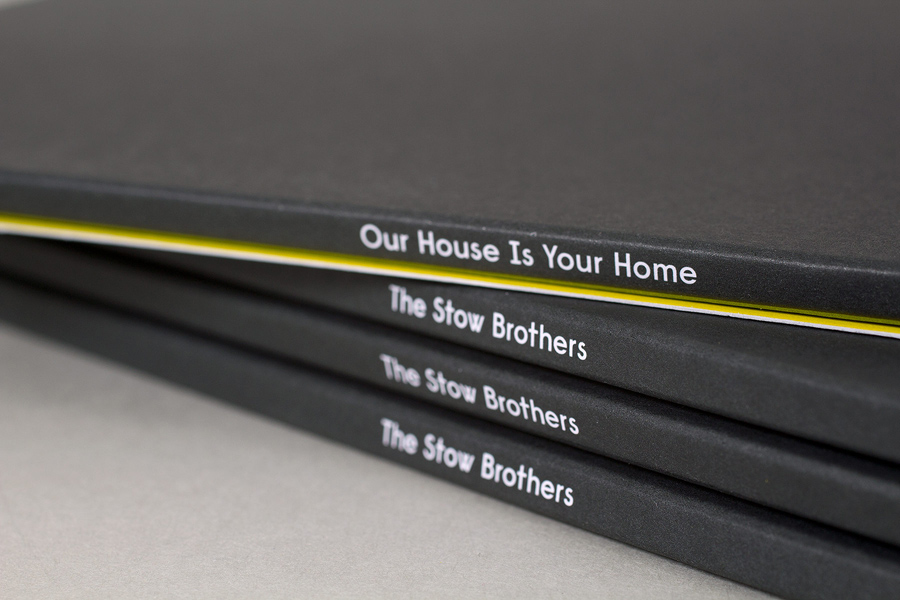 Folder design by Build for East London estate agent The Stow Brothers