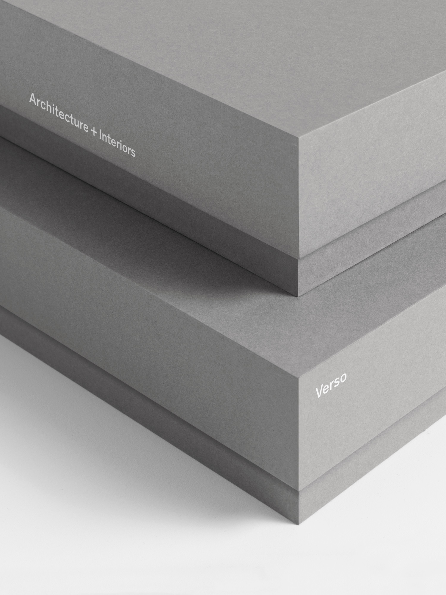Packaging by Studio South for Auckland-based architecture and interior business Verso