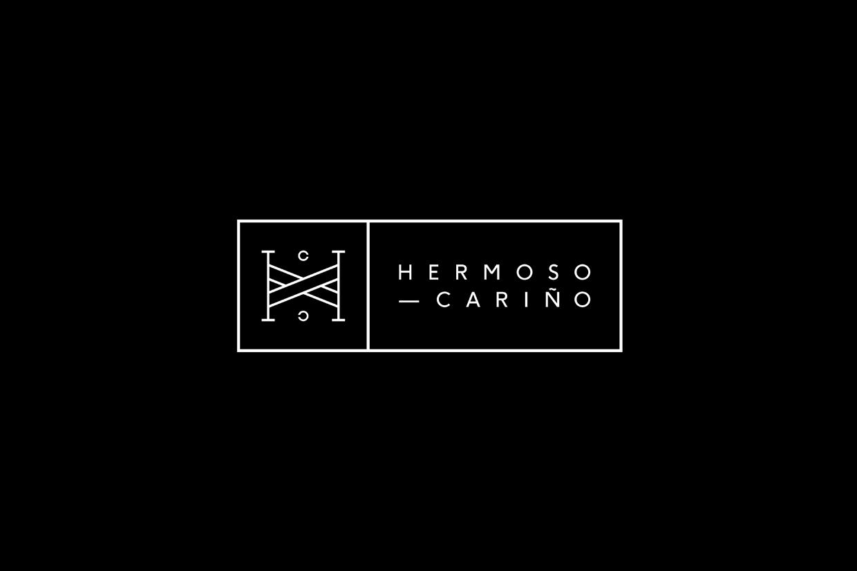 Sans-serif logotype for Mexican designer gift shop Hermoso Cariño by La Tortilleria, Mexico