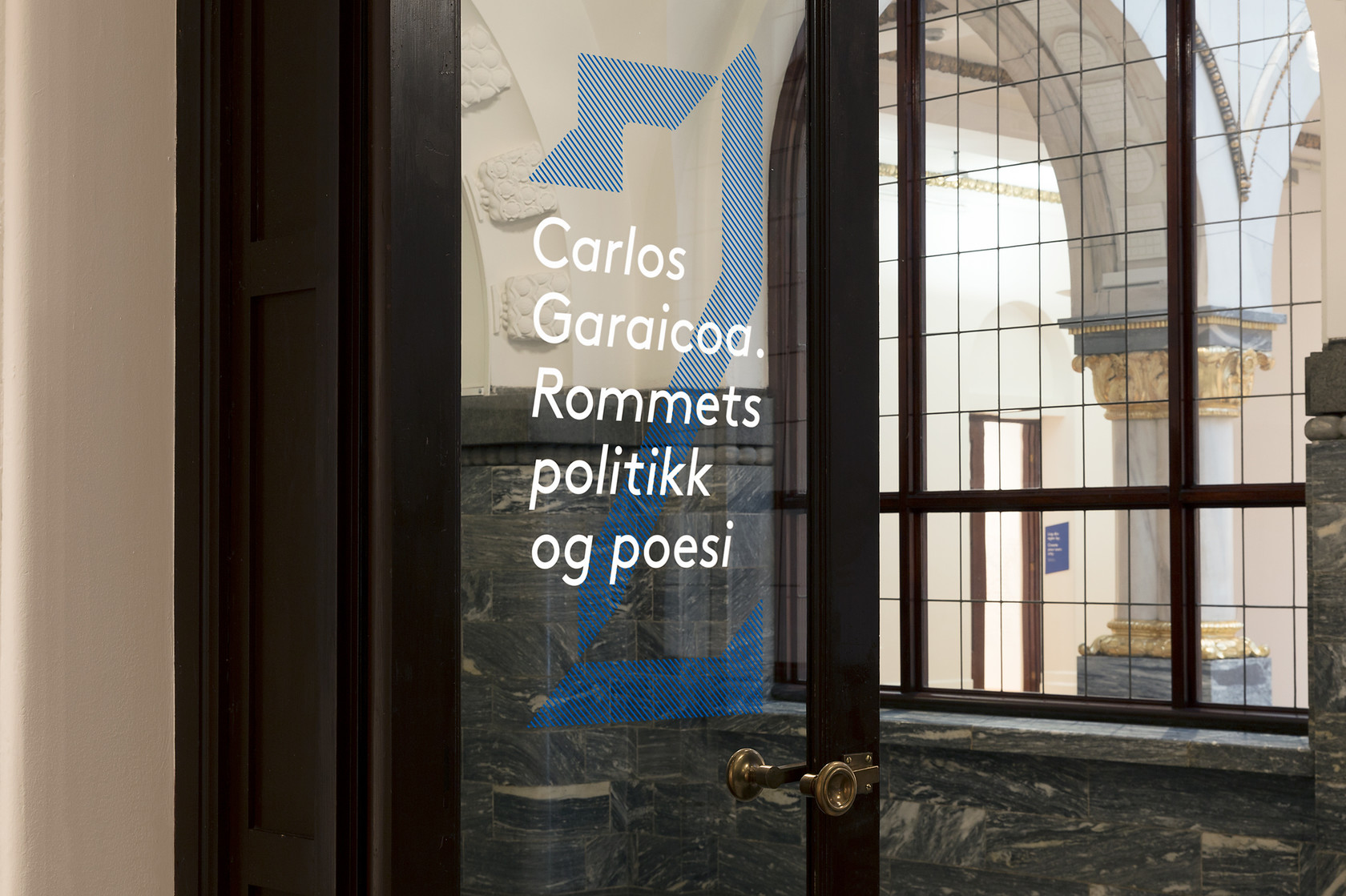 Exhibition graphic identity design by Norwegian studio Work In Progress for ‘Carlos Garaicoa, The Politics and Poetics of Space'