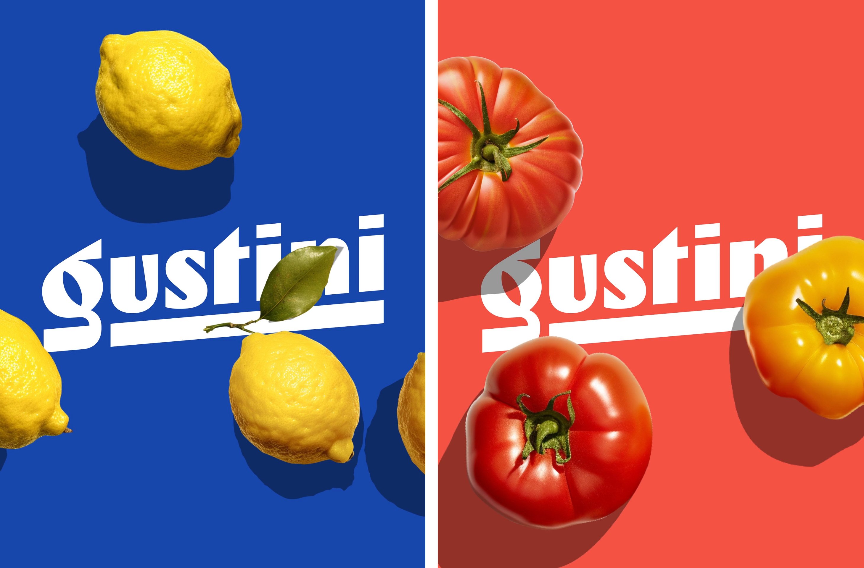  Logotype, brand identity and art direction by London-based design studio Koto for German online retailer of Italian food stuffs Gustini