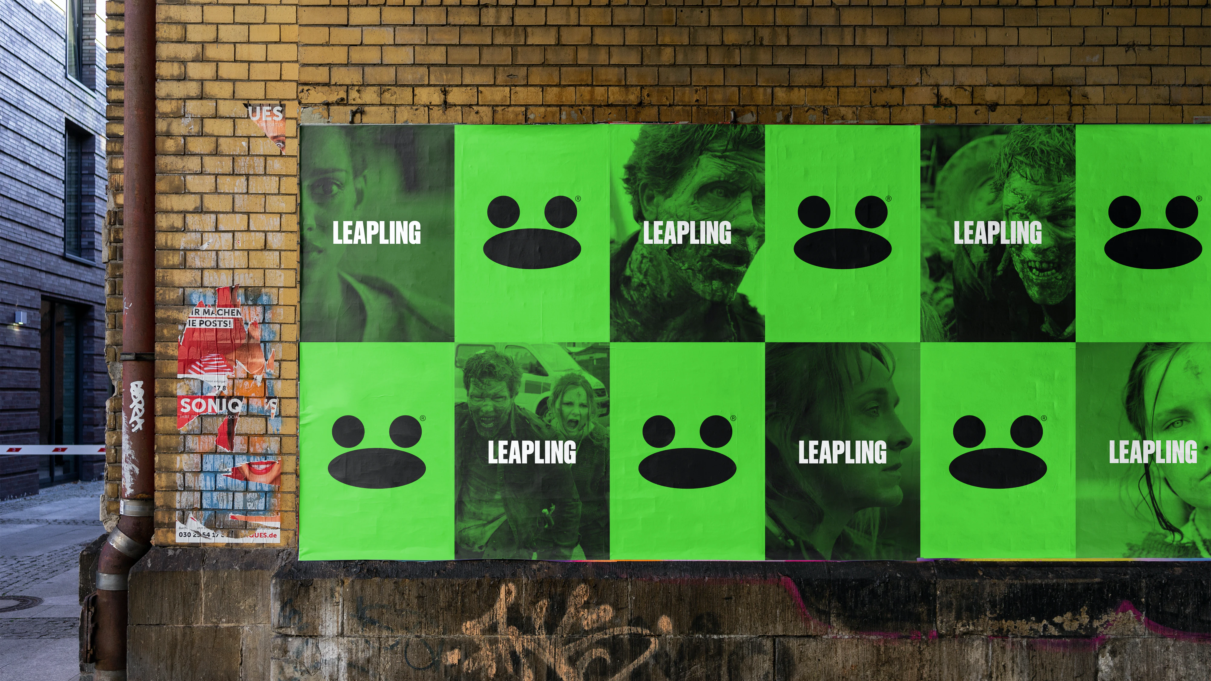 Branding and poster design by F37 for Manchester-based independent production company Leapling Films. Reviewed on BP&O