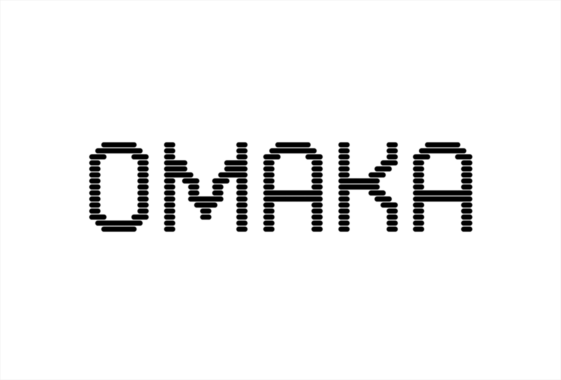 Logo design for Swedish microbrewery Omaka by Stockholm Design Lab
