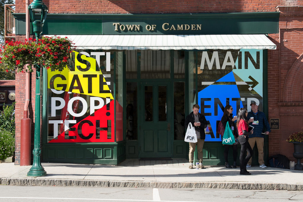 Poptech New Graphic Identity for PopTech by Collins — BP&O