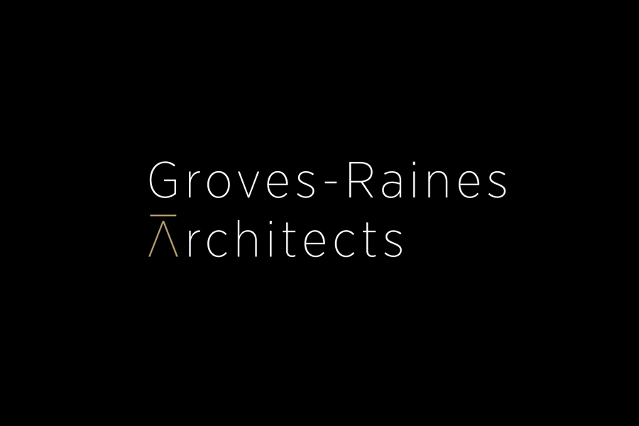 Logotype design by Graphical House for Groves-Raines Architects