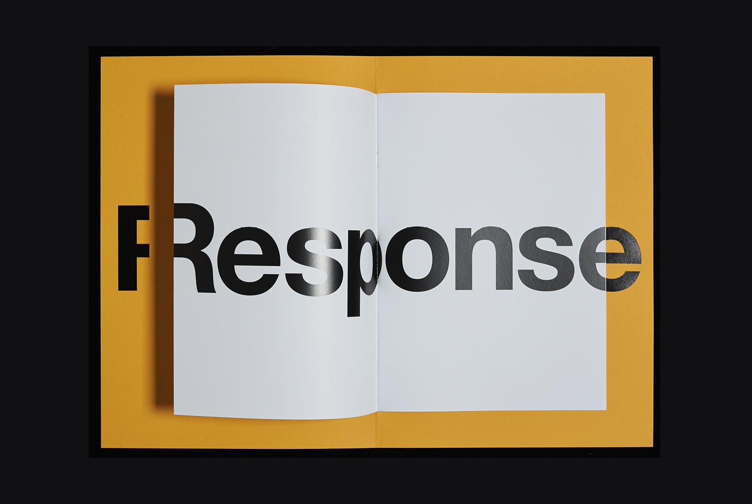 Response, a brochure designed by Studio Hi Ho for Fitzroy development Whitlam Place