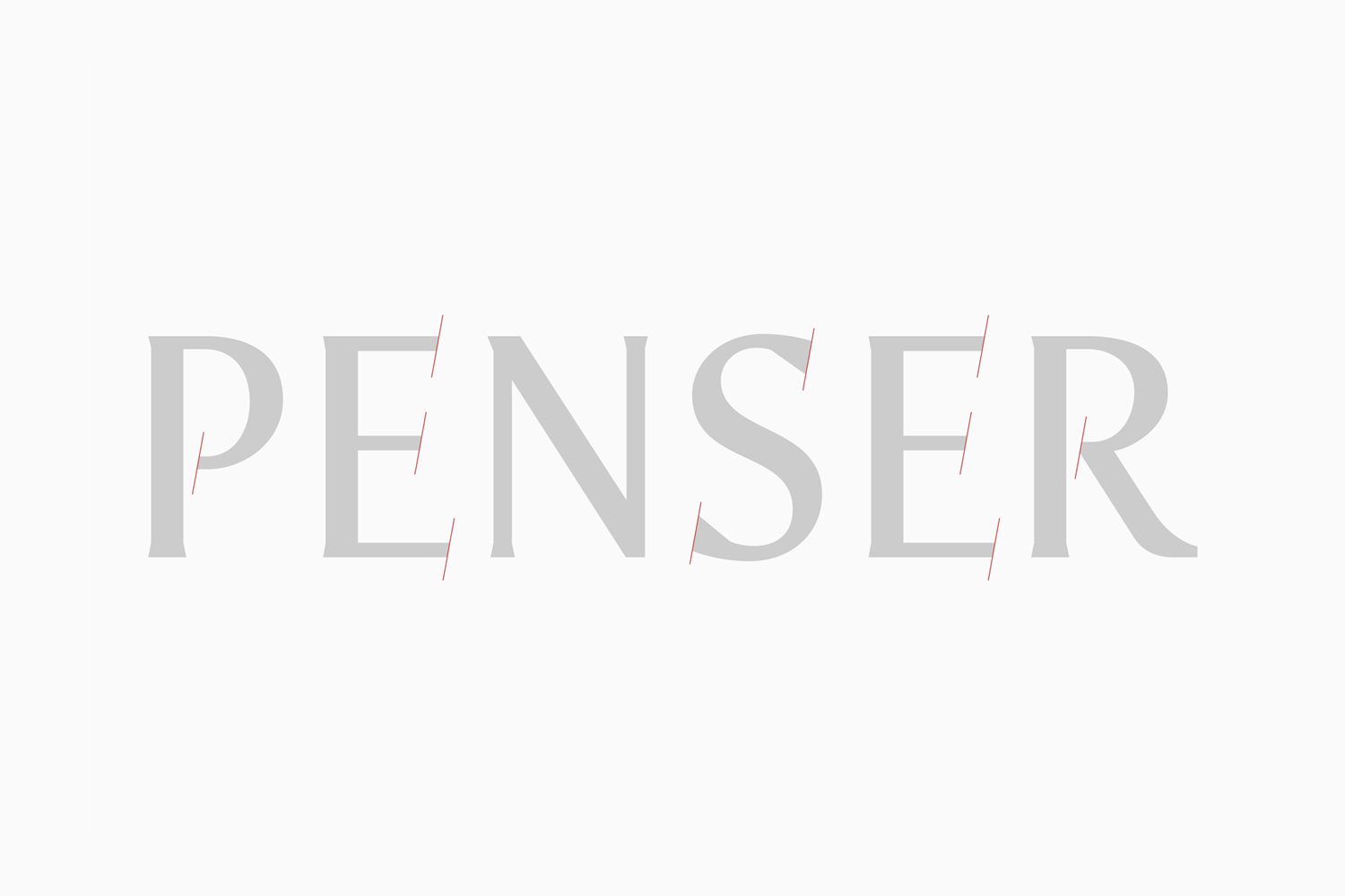 Logotype for Sweden's leading private banking firm Erik Penser Bank designed by Bedow and Íñigo López Vázquez