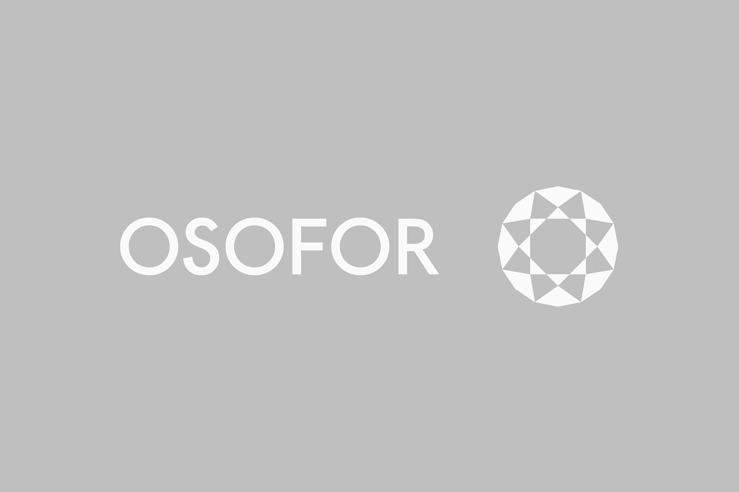 Logo design by Paul Belford Ltd. for lab diamond business Osofor