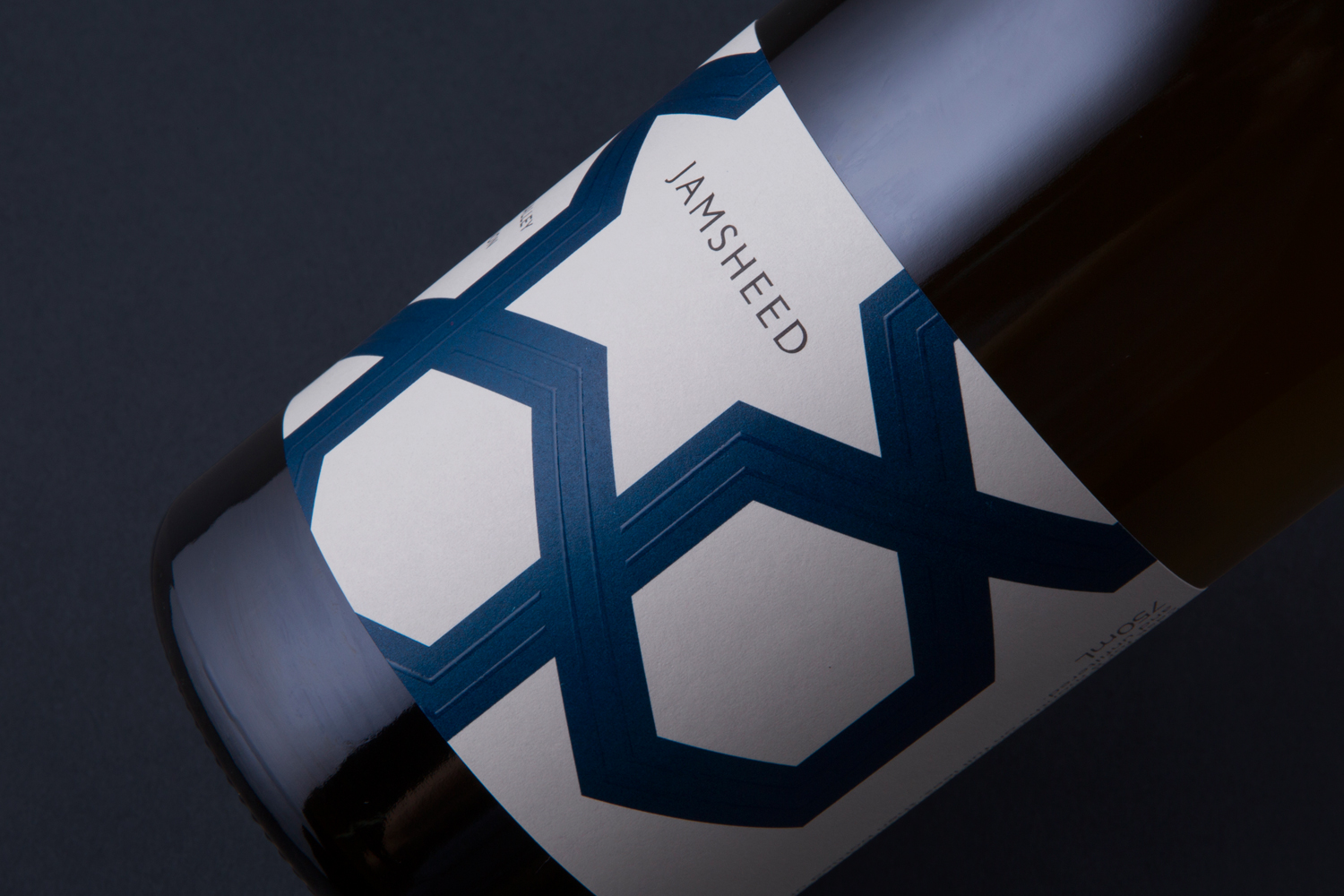 Packaging design by Cloudy Co. for Yarra Valley boutique wine label Jamsheed